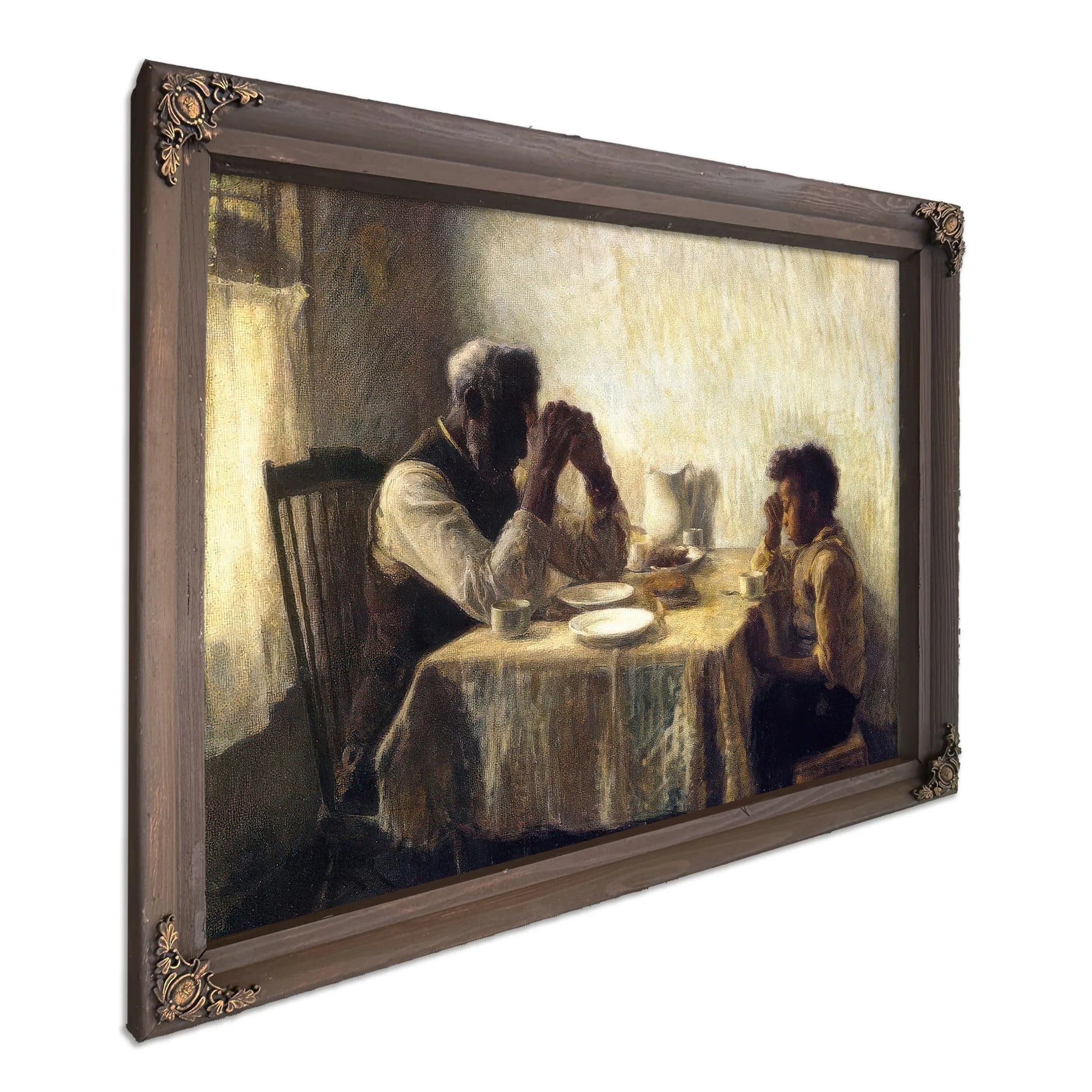 The Thankful Poor By Henry Ossawa Tanner Fine Art Print