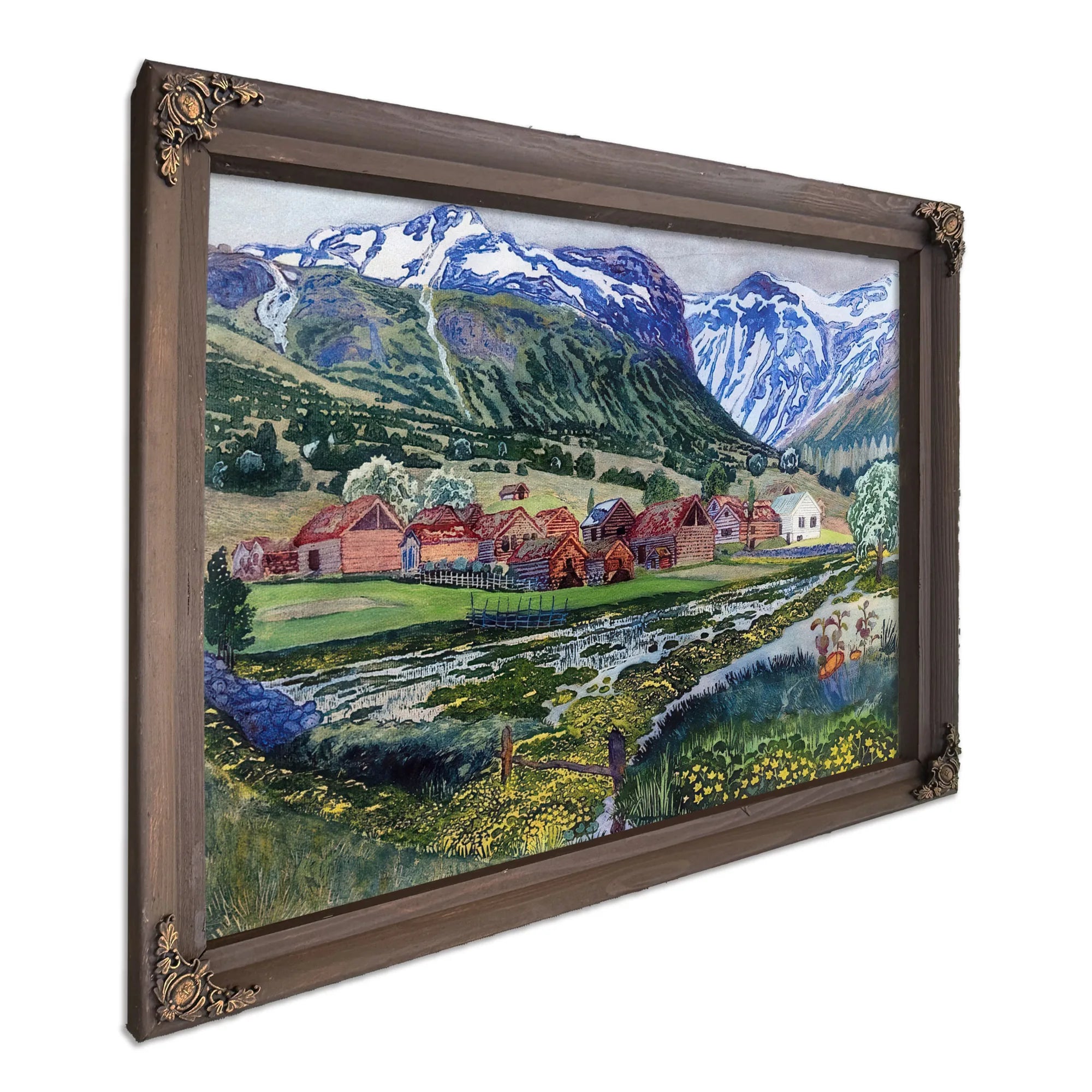 Marsh Marigold Night By Nicolai Astrup Fine Art Print