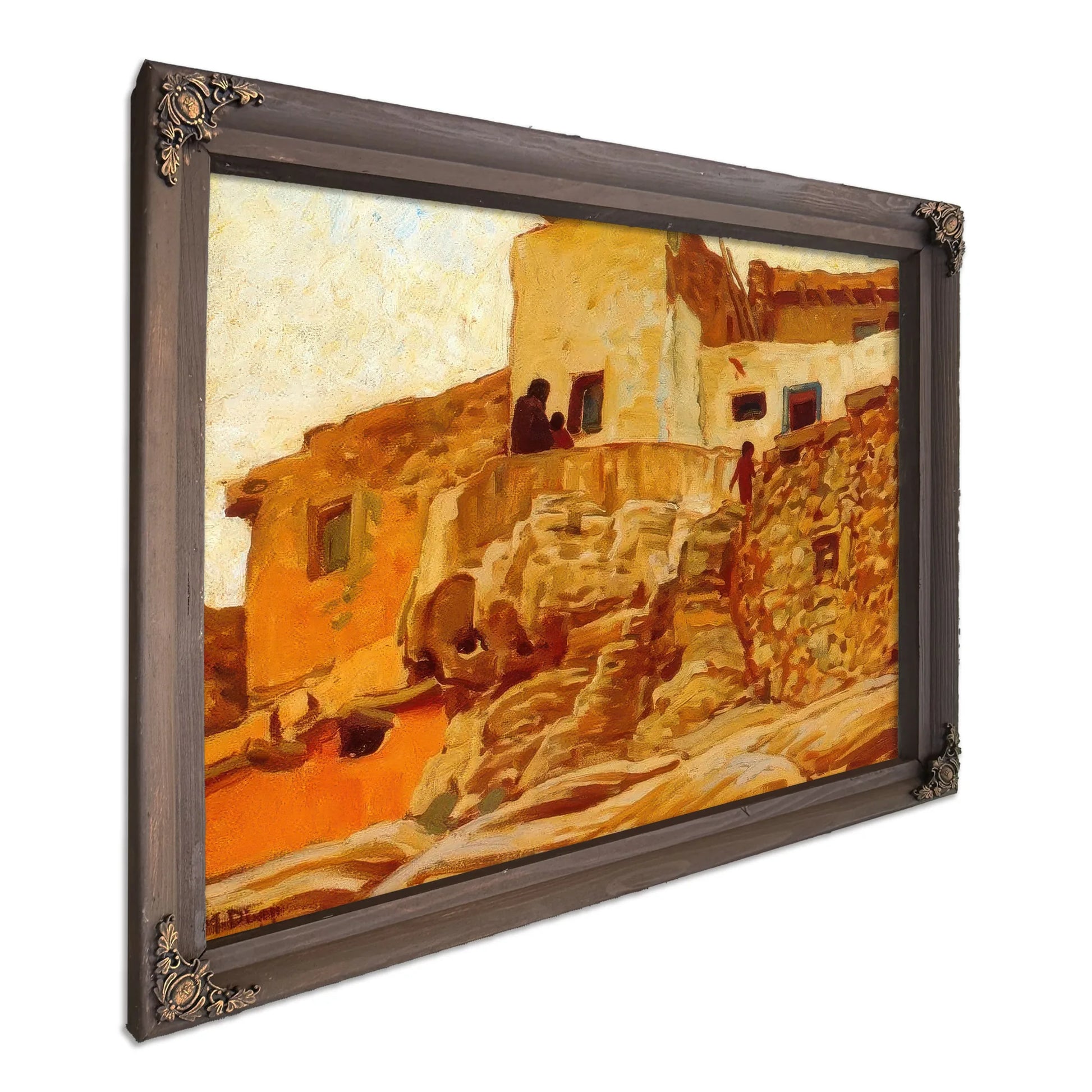 Walls Of Walpi By Maynard Dixon Fine Art Print