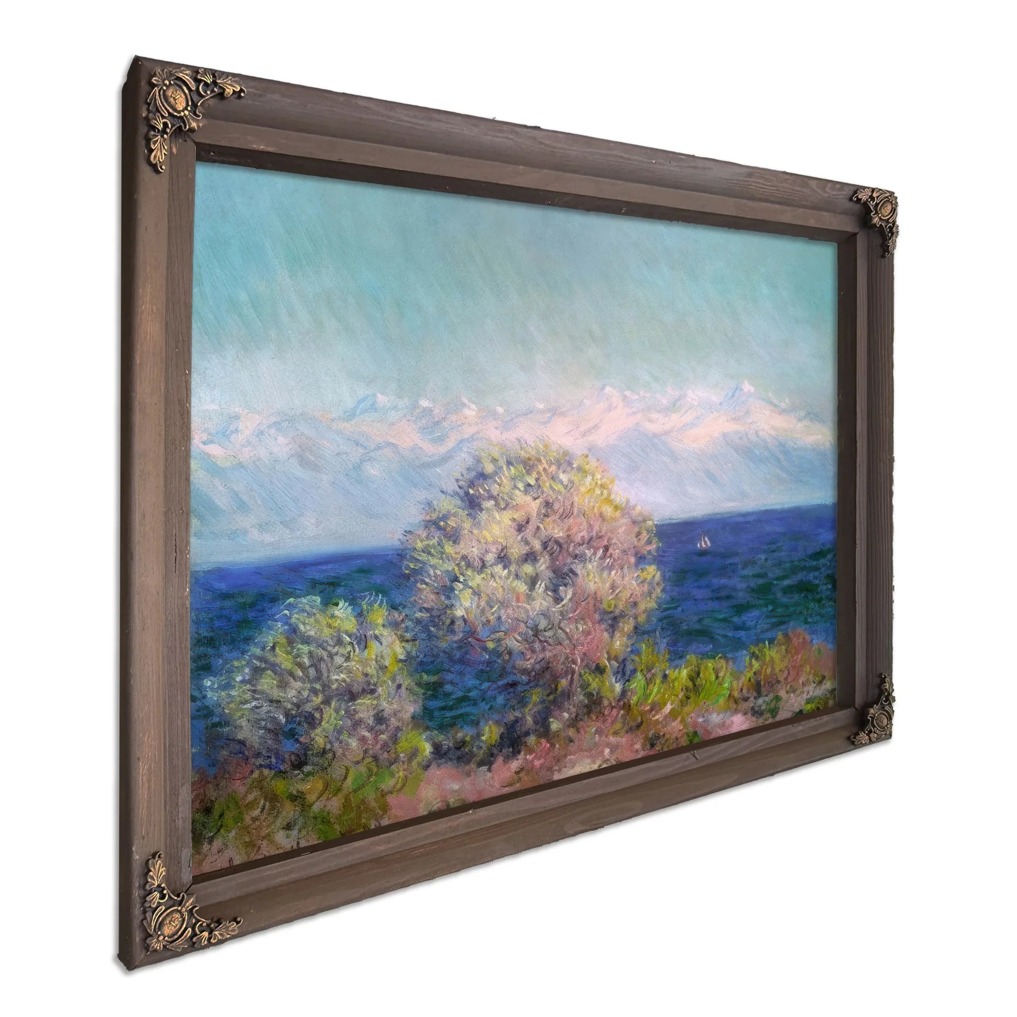 Cap D'antibes Mistral By Claude Monet Fine Art Print