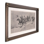 A Run To The Scout Camp by Frederic Remington