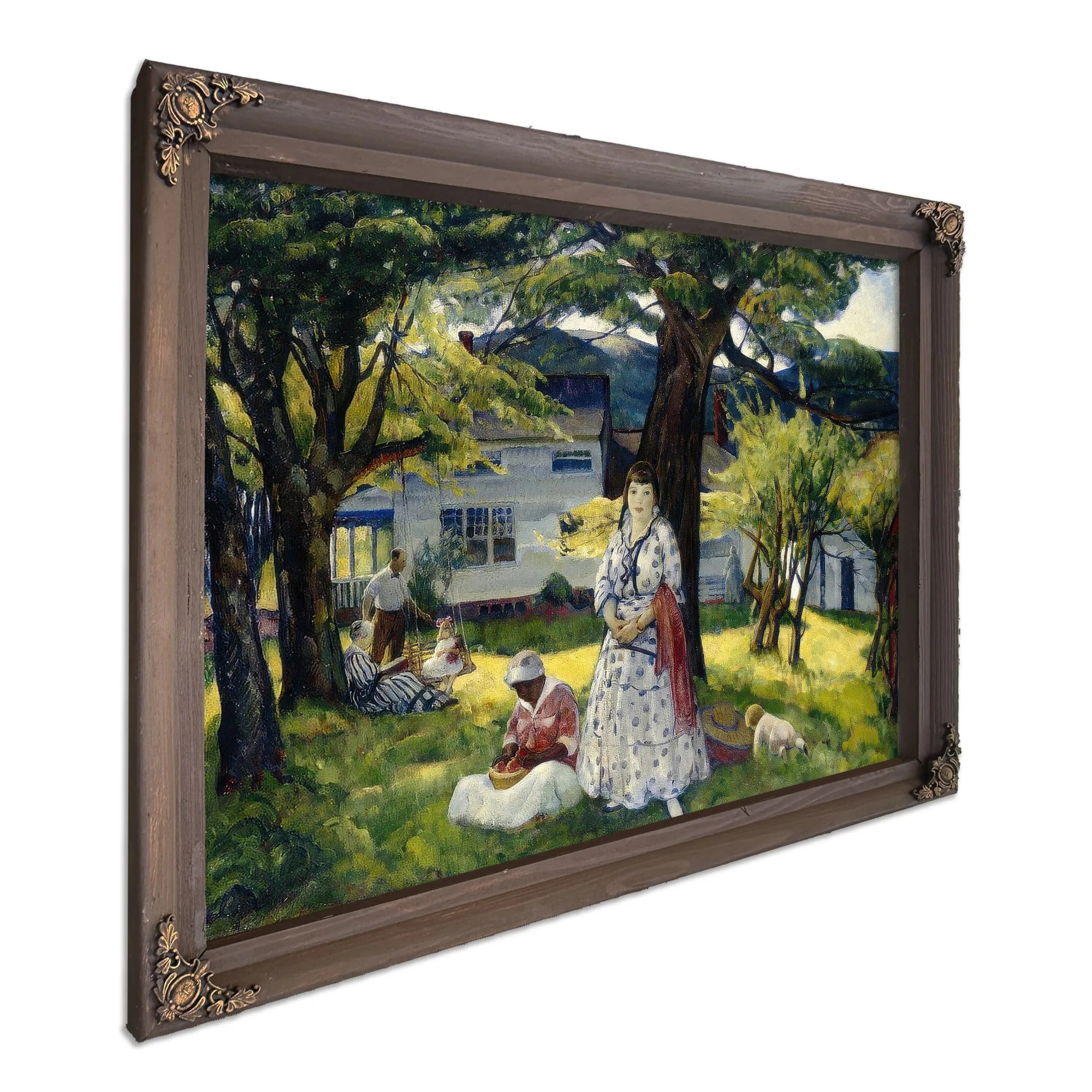 In The Country By Leon Kroll Fine Art Print