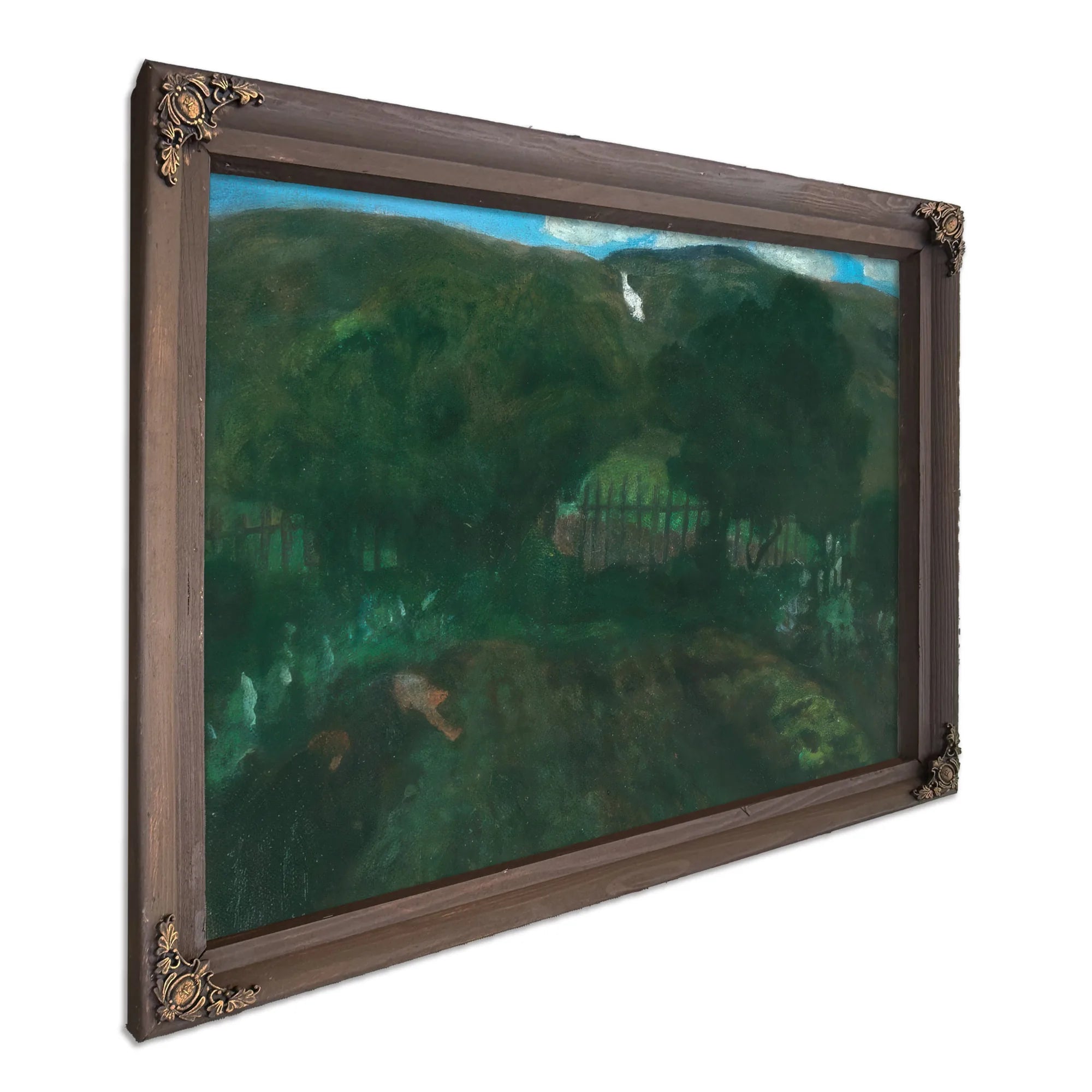 The Vicarage Garden By Nicolai Astrup Fine Art Print