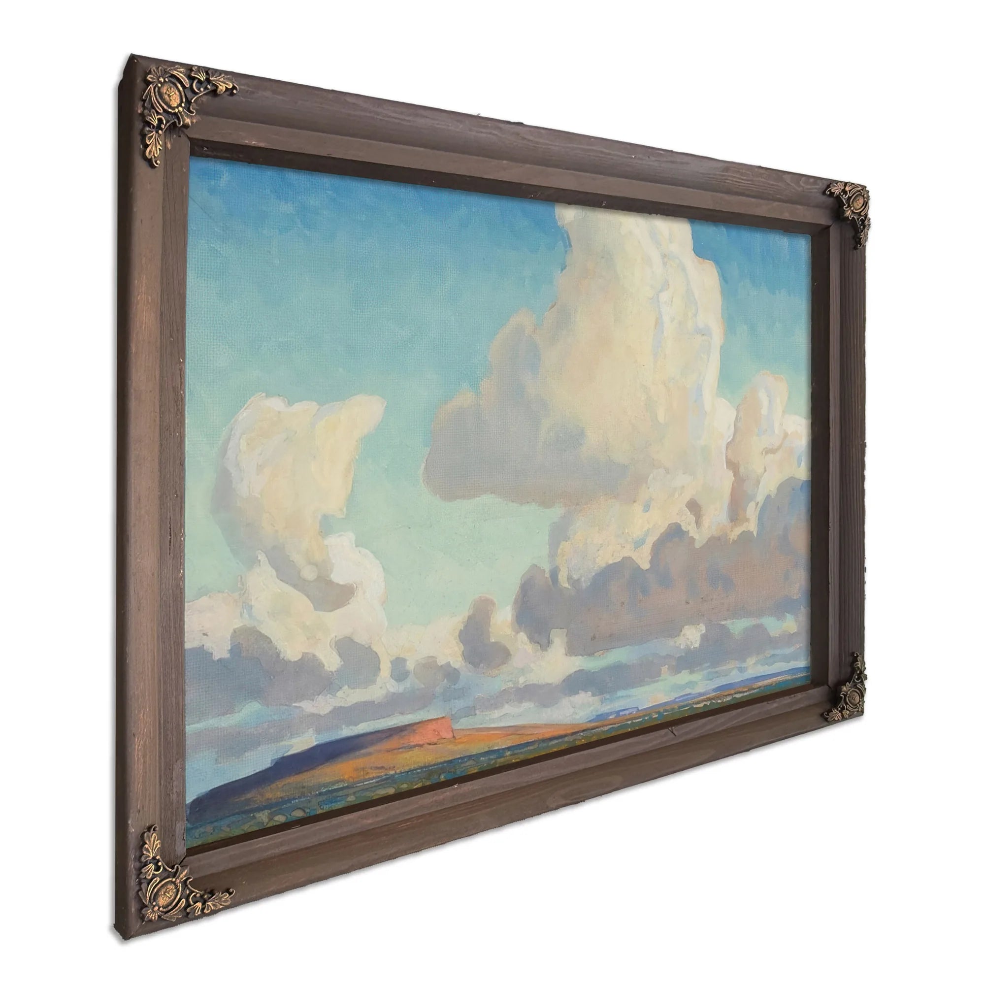 Big Clouds Over The Mesa 1925 By Maynard Dixon Fine Art Print