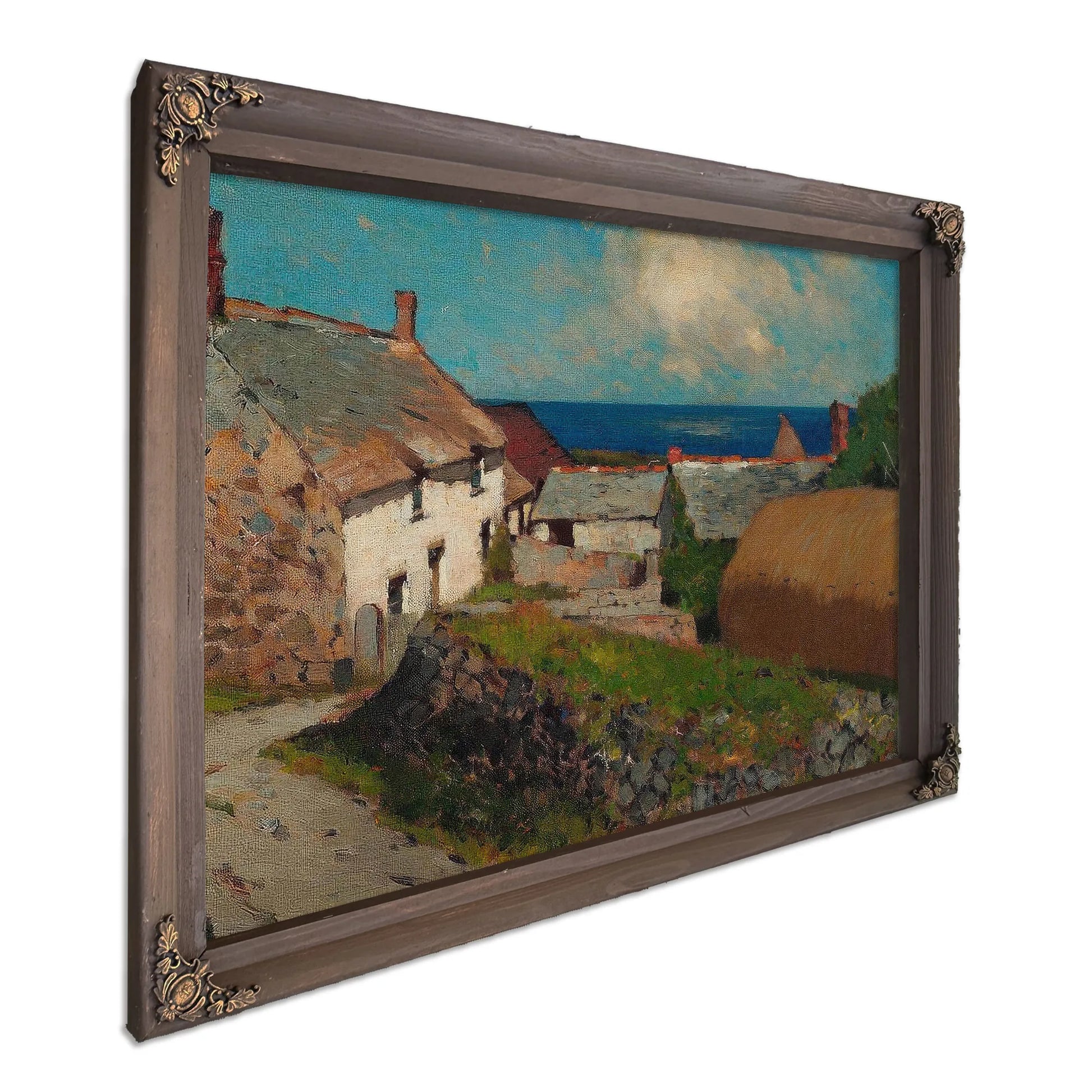 A View To The Sea By William Wendt Fine Art Print