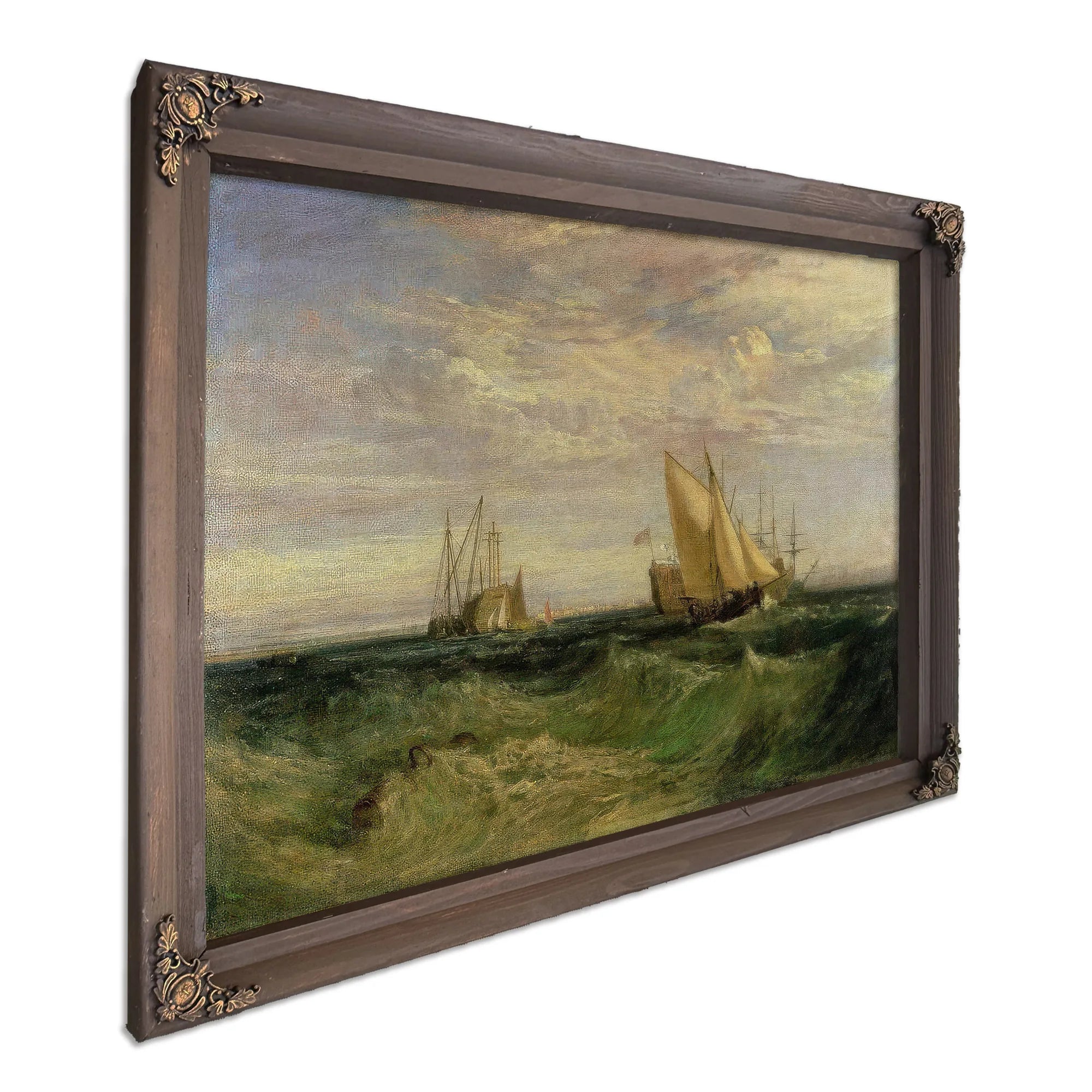 The Confluence Of The Thames And The Medway By Joseph Mallord William Turner Fine Art Print