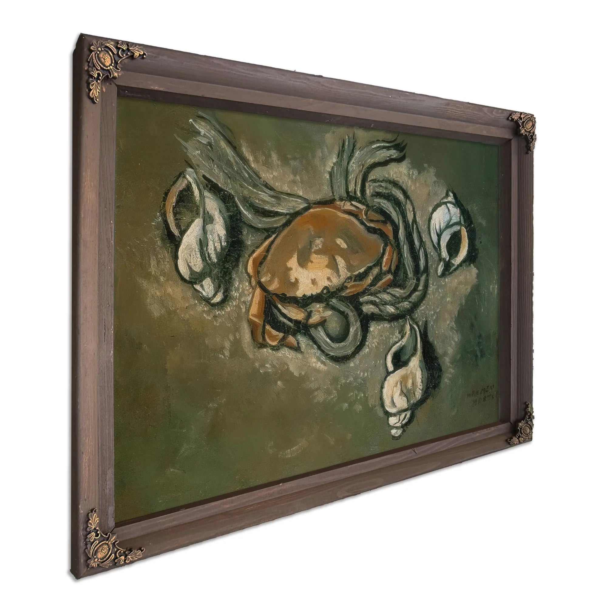Crab Rope Seashells By Marsden Hartley Fine Art Print
