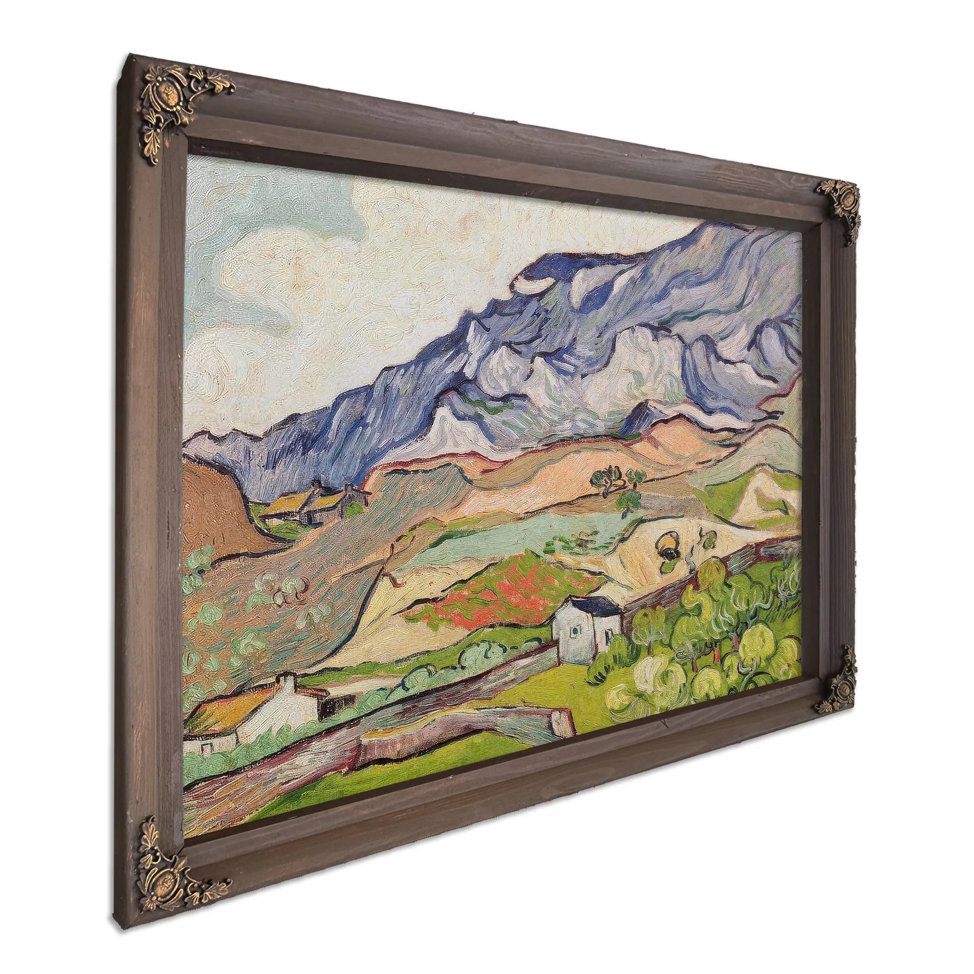 The Alpilles By Vincent Van Gogh Fine Art Print