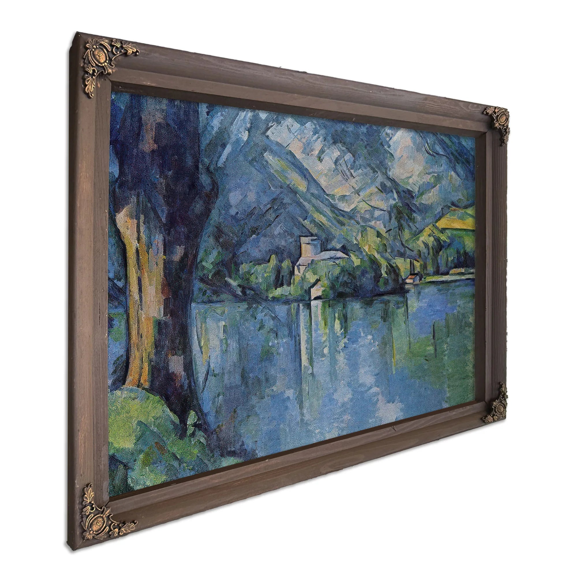 Lac D 2039 Annecy 1896 By Paul Cezanne Fine Art Print