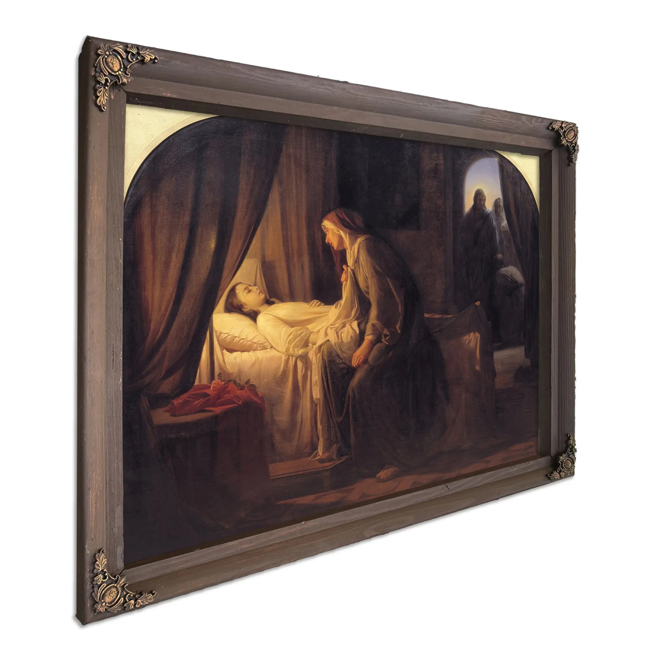 The Daughter Of Jairius by Carl Bloch