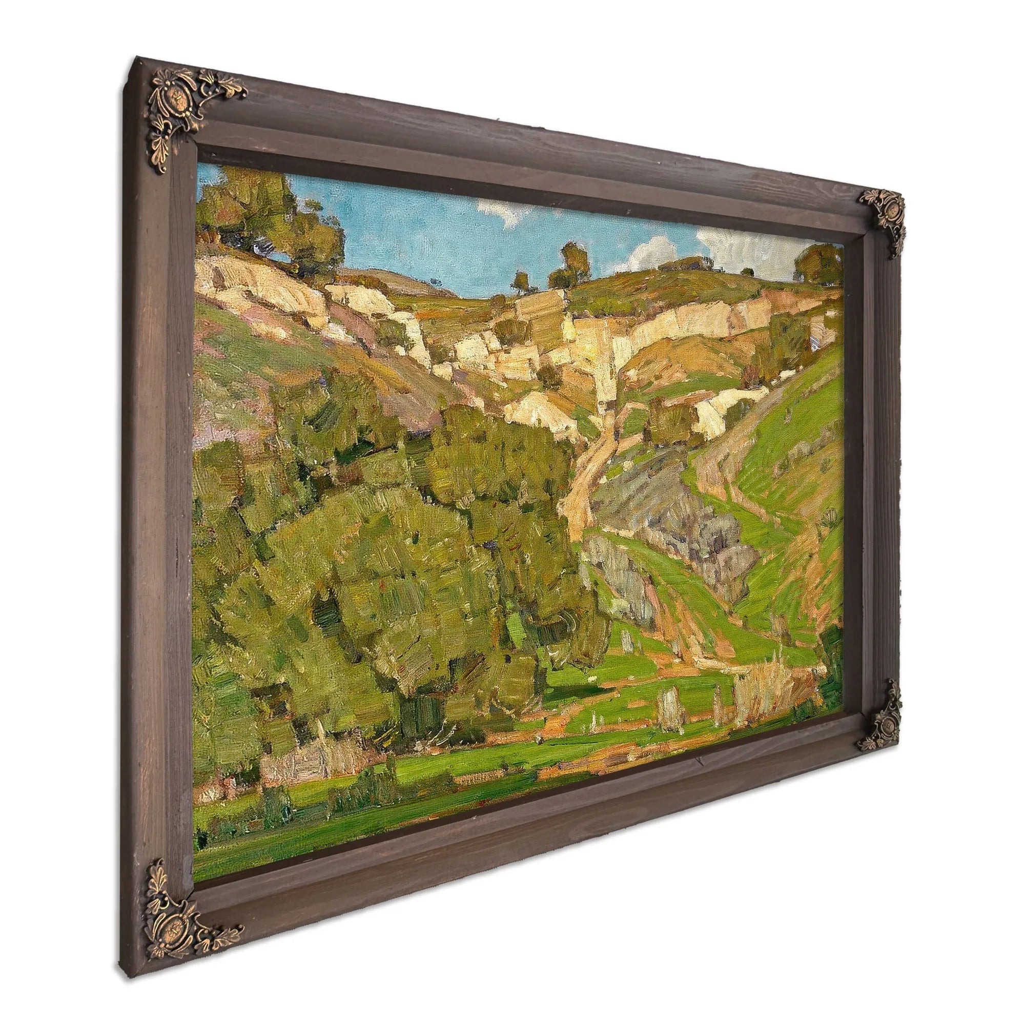 Upward Trail By William Wendt Fine Art Print