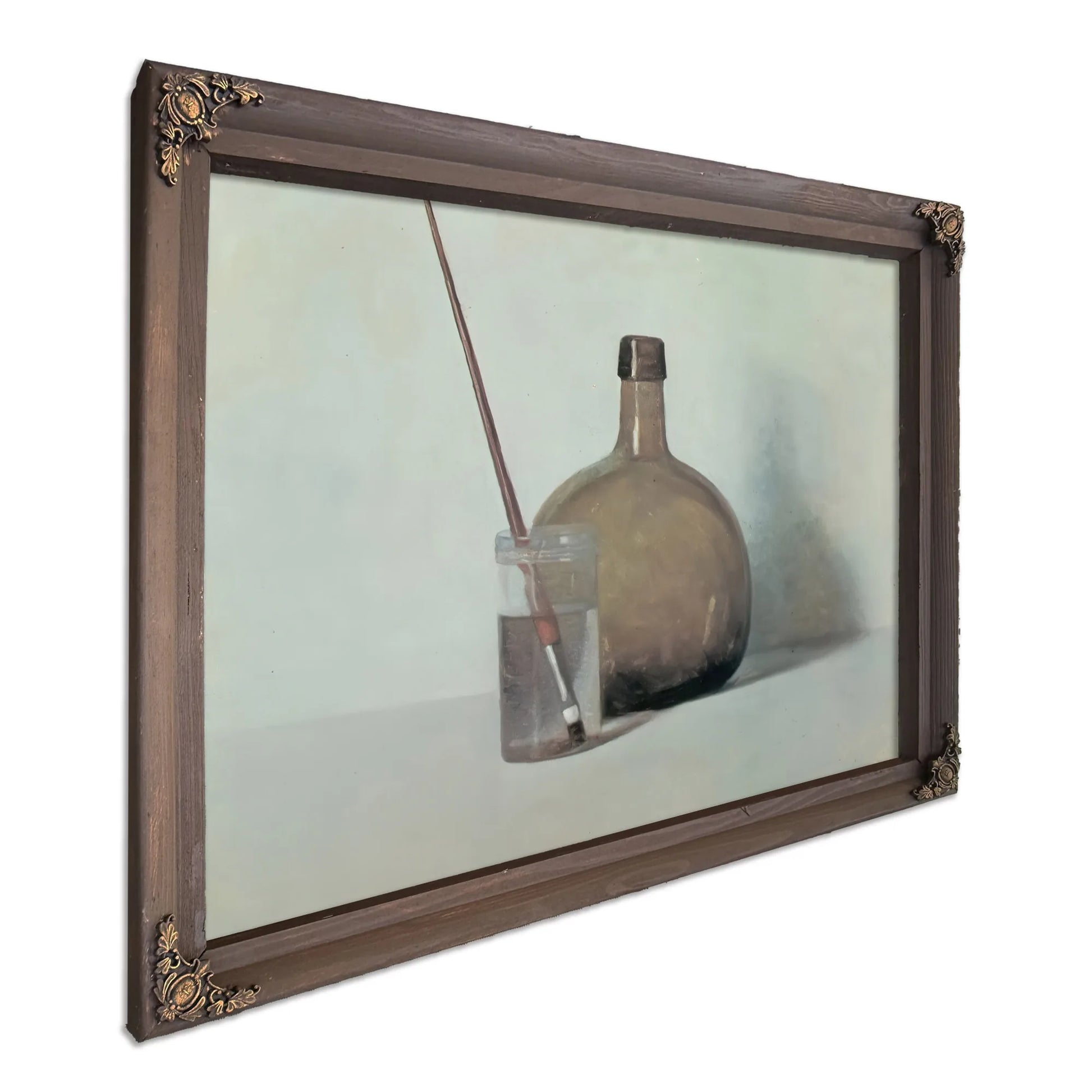 Still Life With Brush By NC Wyeth Fine Art Print