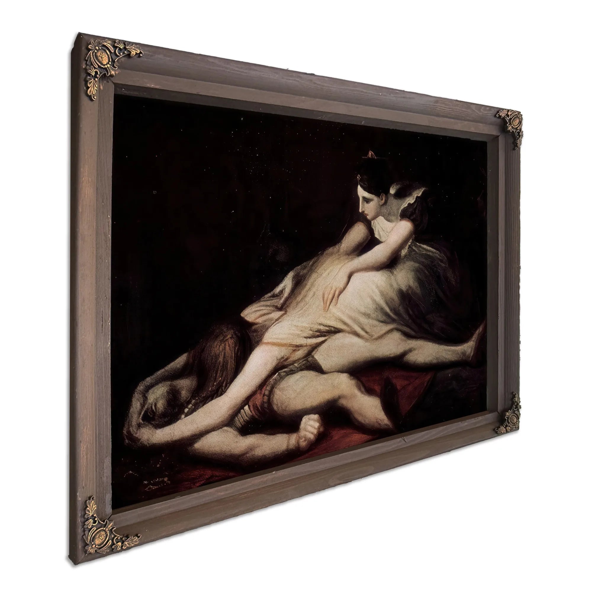 Kriemhild Throws Herself On The Dead Siegfried By Henry Fuseli Fine Art Print