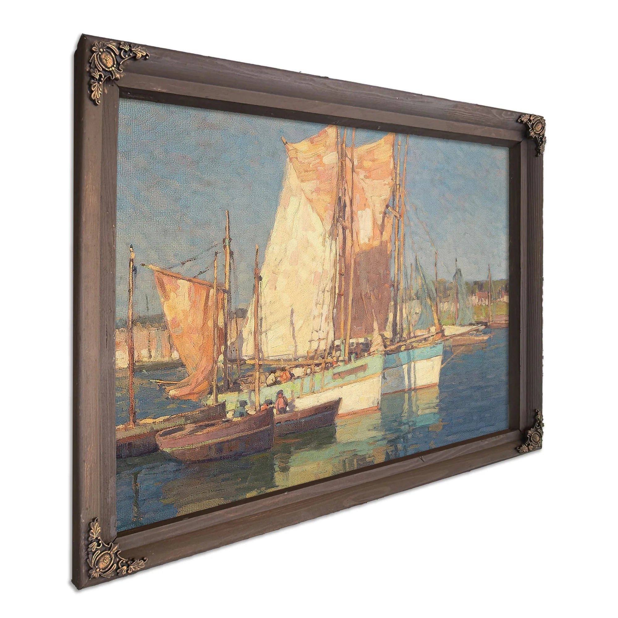 At Concarneau, France By Edgar Payne Fine Art Print