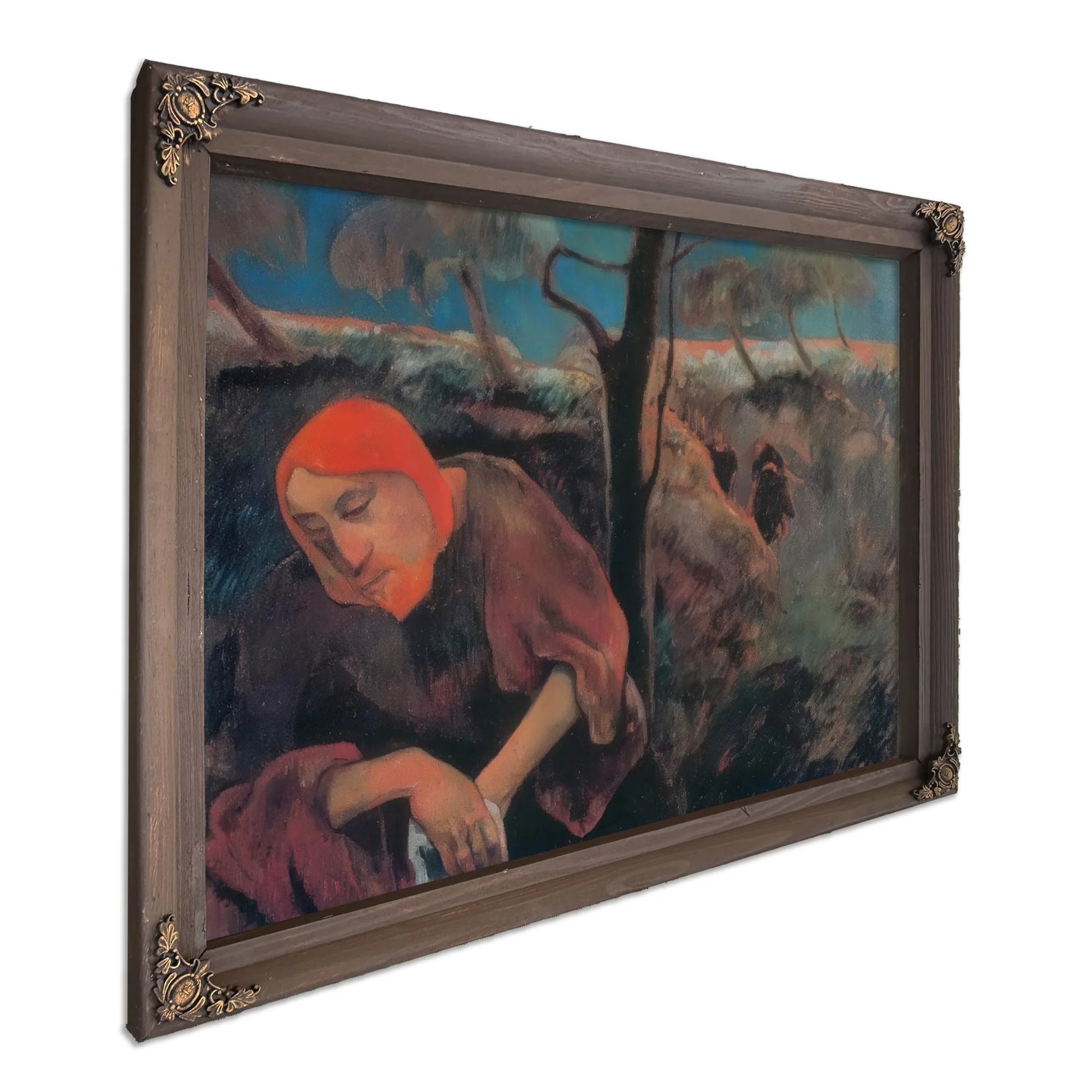 Christ In The Garden Of Olives By Paul Gauguin Fine Art Print