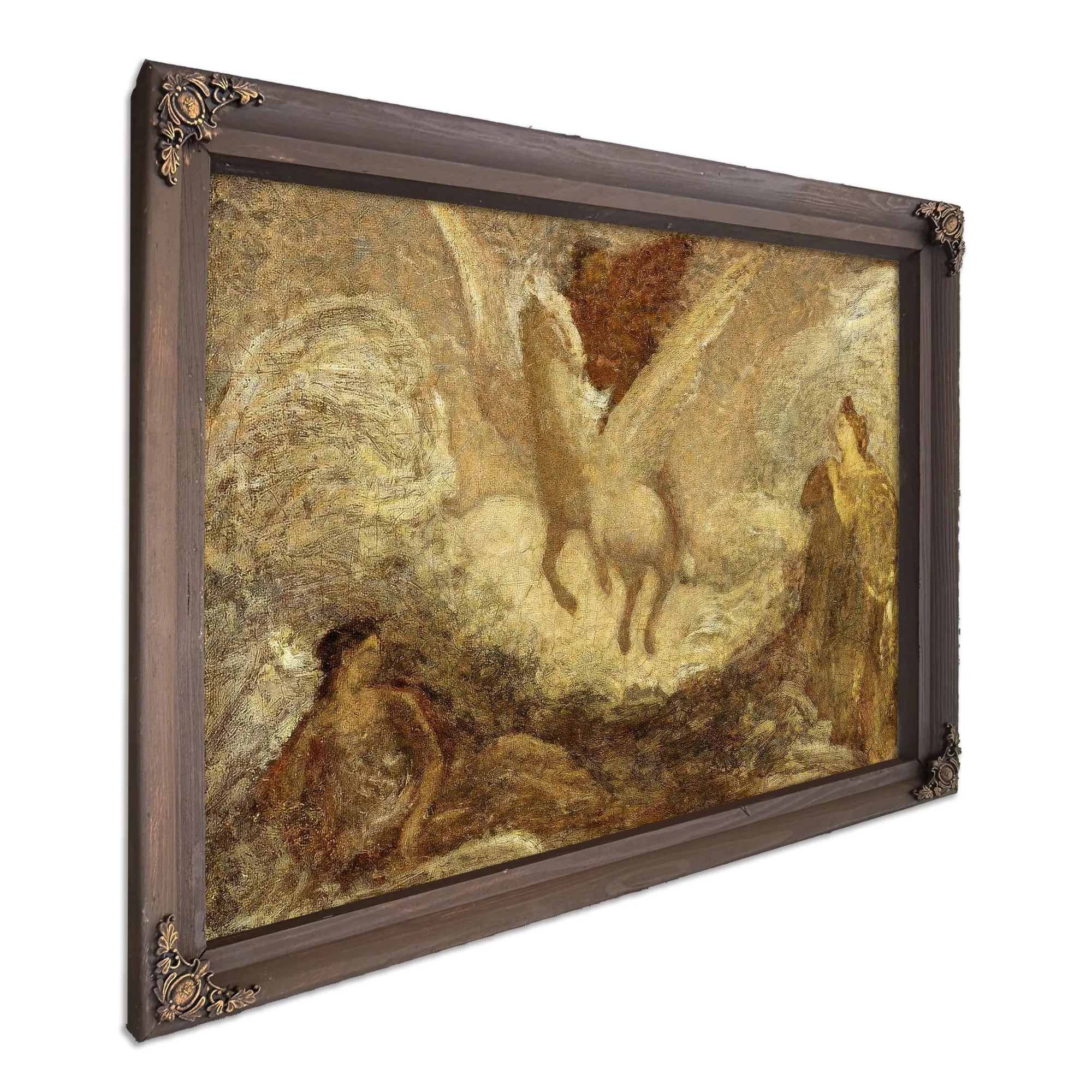 Pegasus Departing By Albert Pinkhamryder Fine Art Print