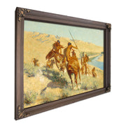 Episode Of The Buffalo Gun by Frederic Remington