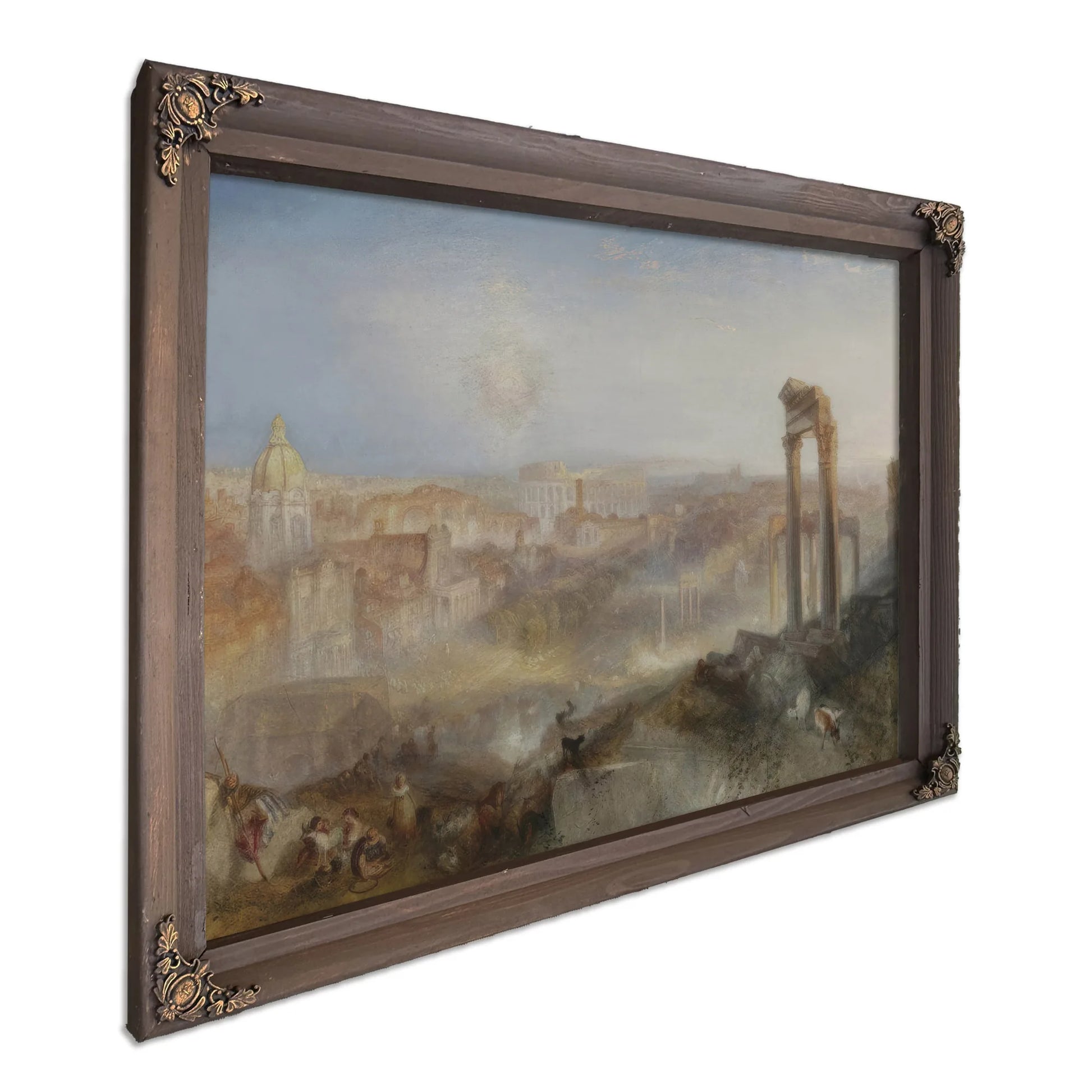 Modern Rome Campo Vaccino by Joseph Mallord William Turner Fine Art Print