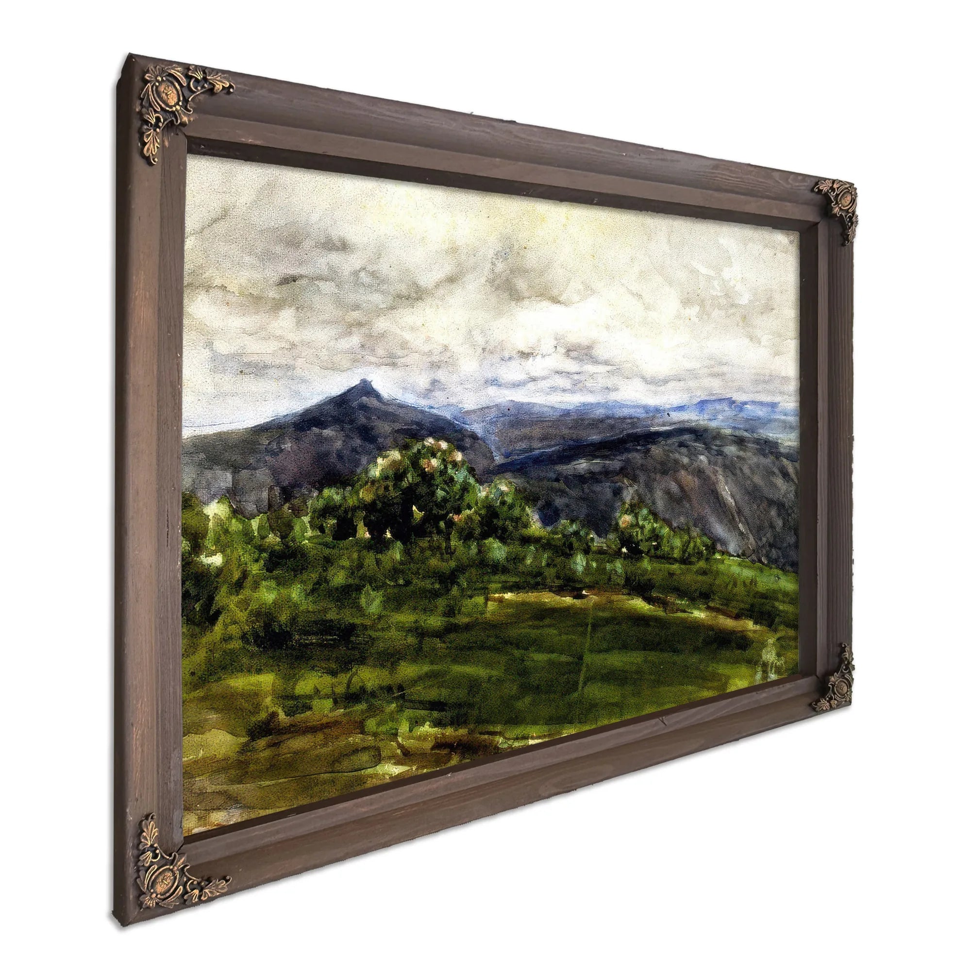 Mountain Landscape, Highlands, North Carolina By Henry Ossawa Tanner Fine Art Print