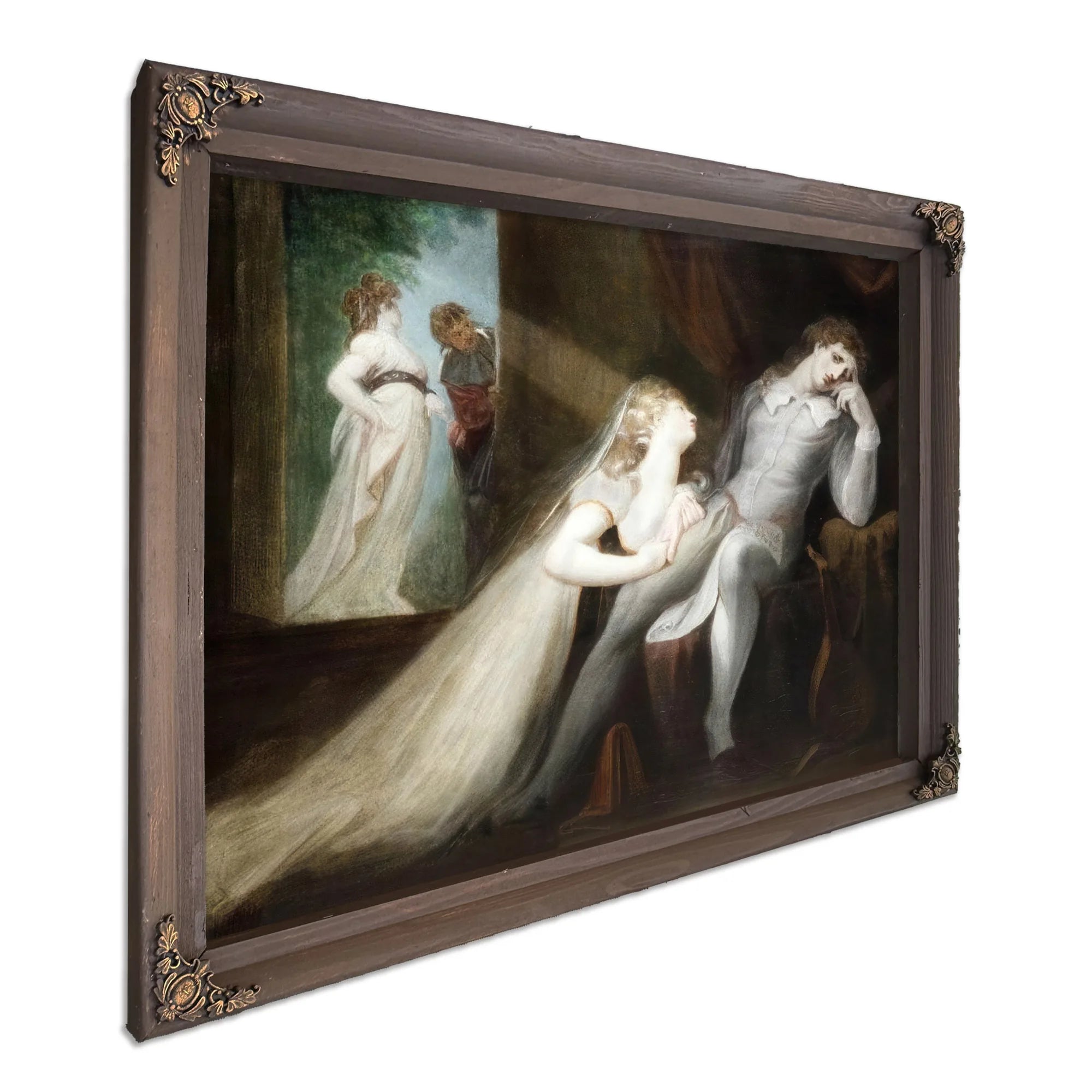 The Return Of Milton's Wife By Henry Fuseli Fine Art Print