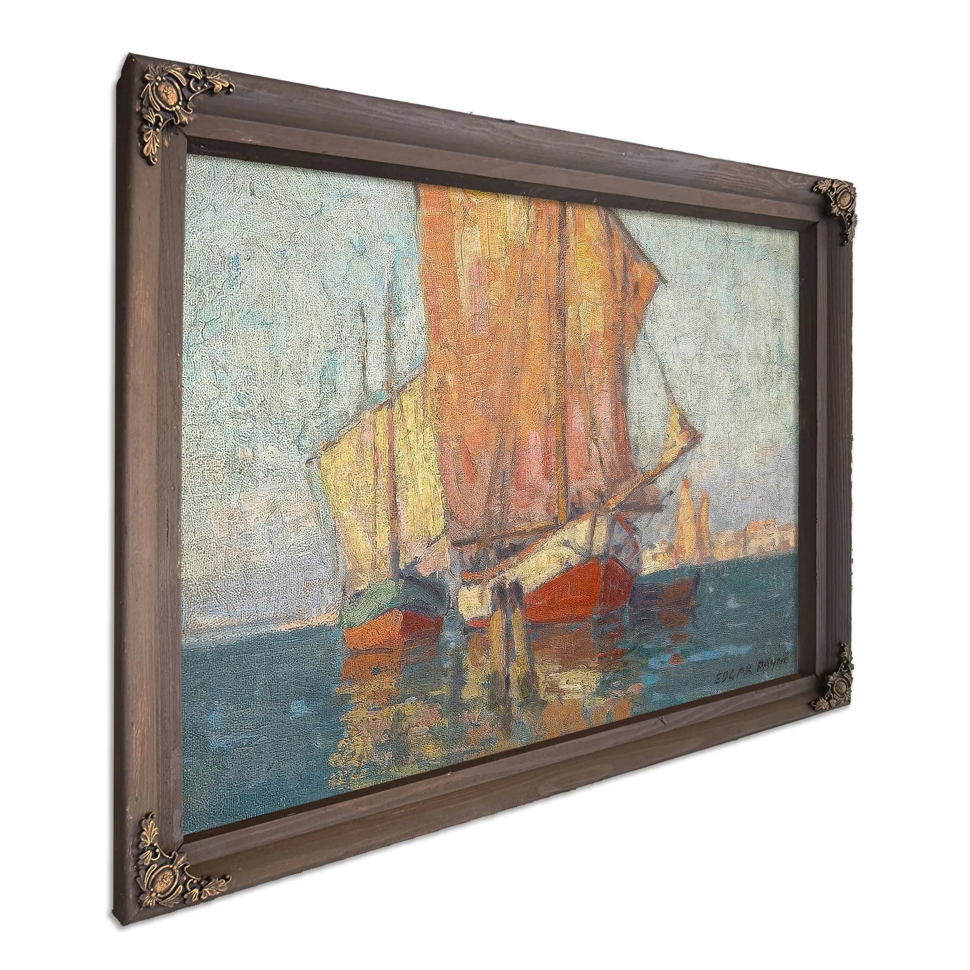 Golden Sails By Edgar Payne Fine Art Print