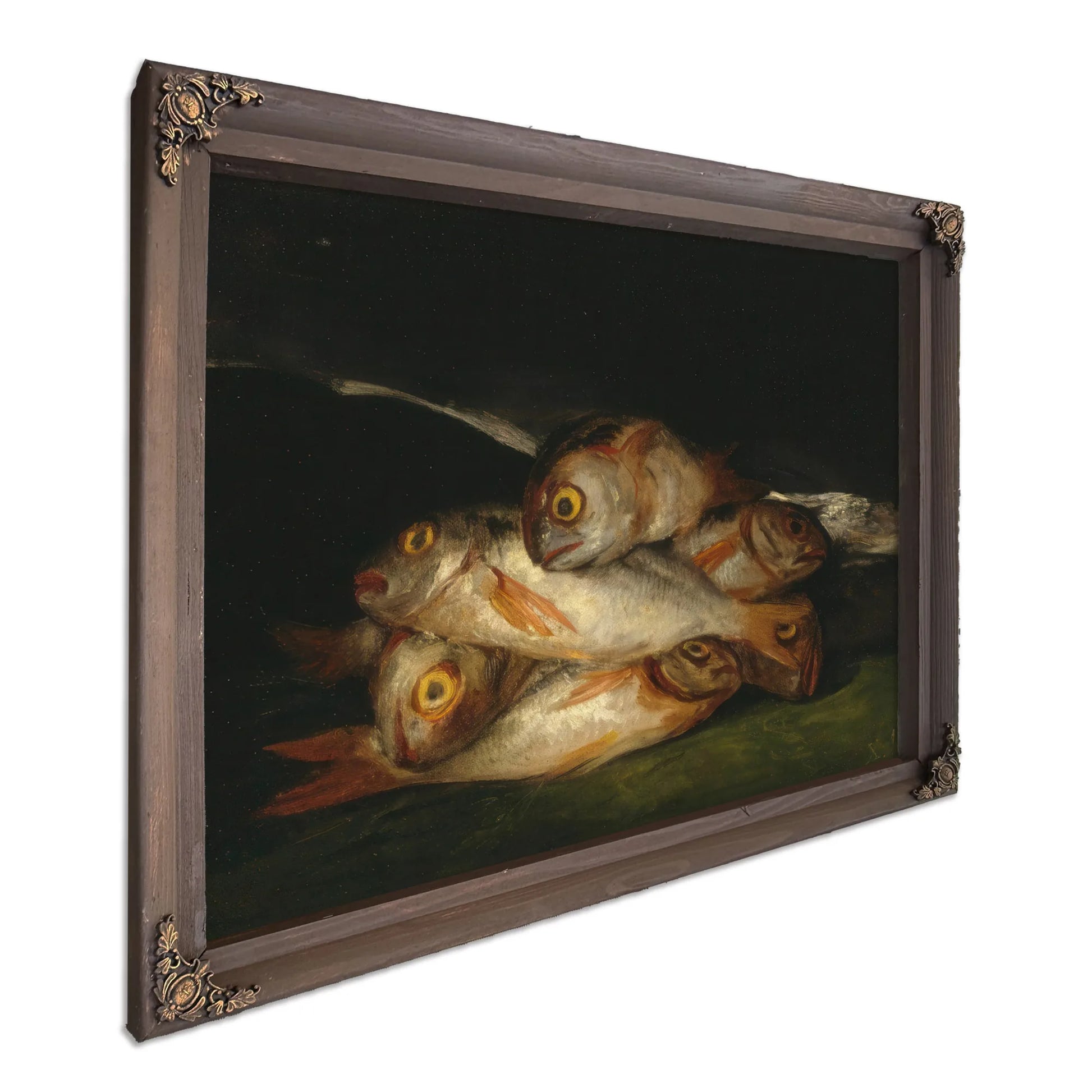 Still Life With Golden Bream By Francisco De Goya Fine Art Print