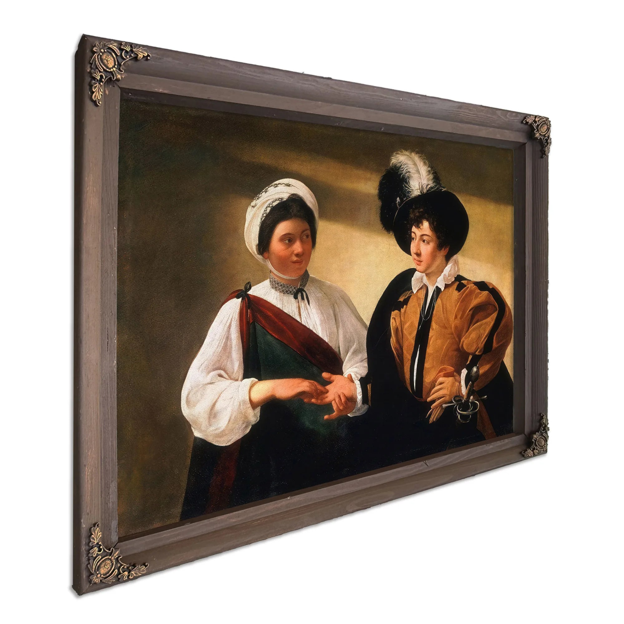 Fortune Teller 1594 By Caravaggio Fine Art Print
