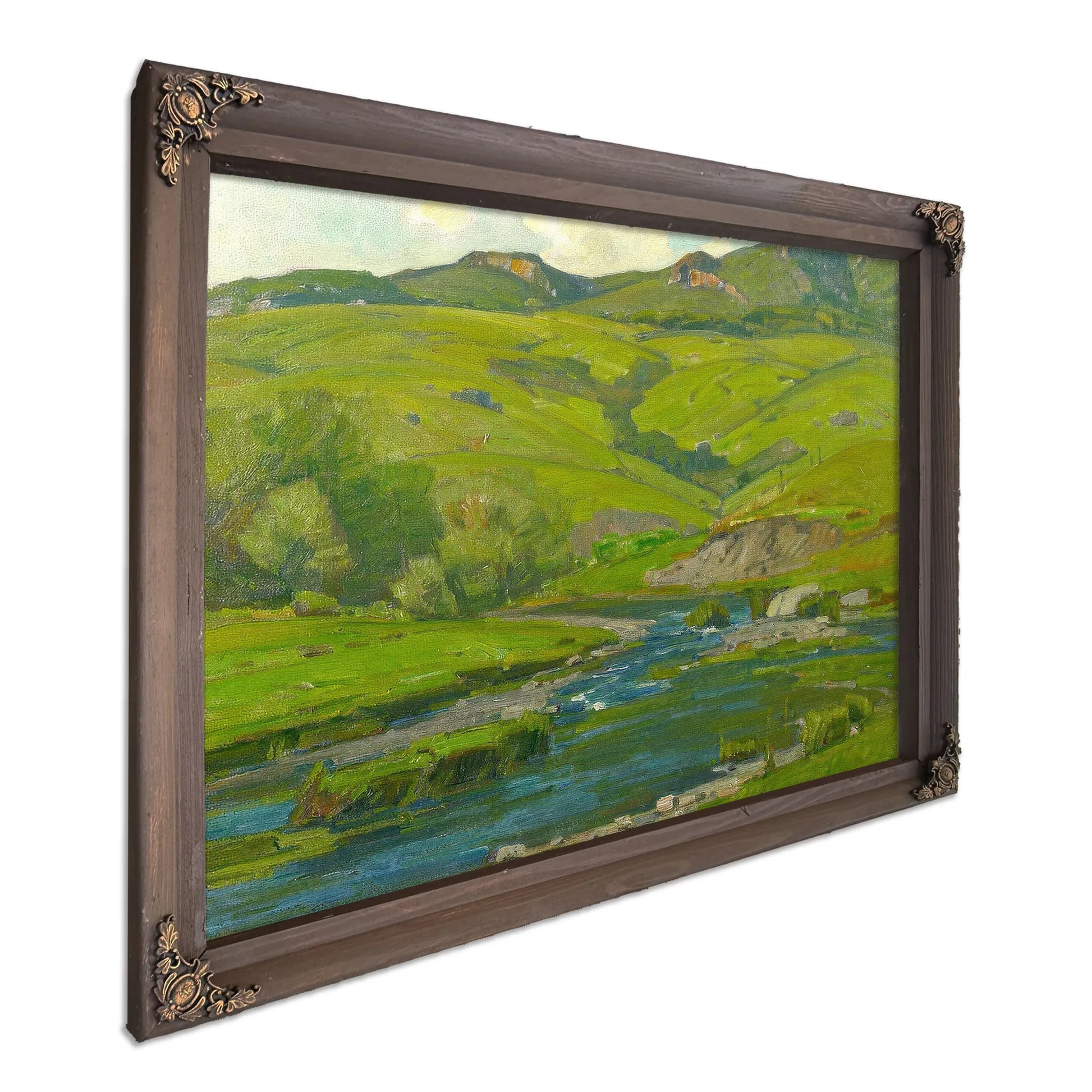 Rushing Onward By William Wendt Fine Art Print