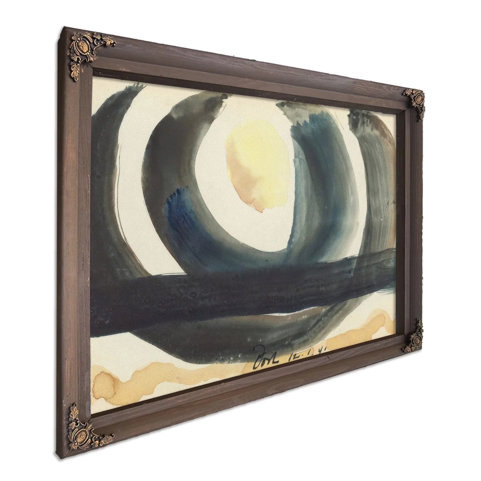 Sunrise Iii (Set Of Three) By Arthur Dove Fine Art Print
