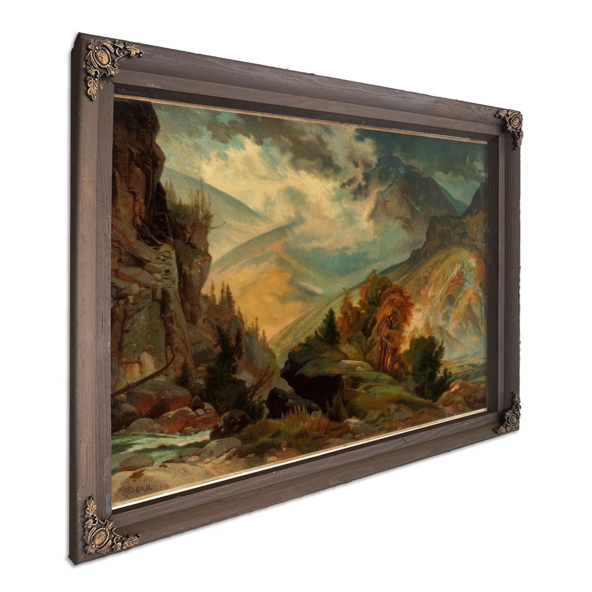The White Mountains By Thomas Moran Fine Art Print