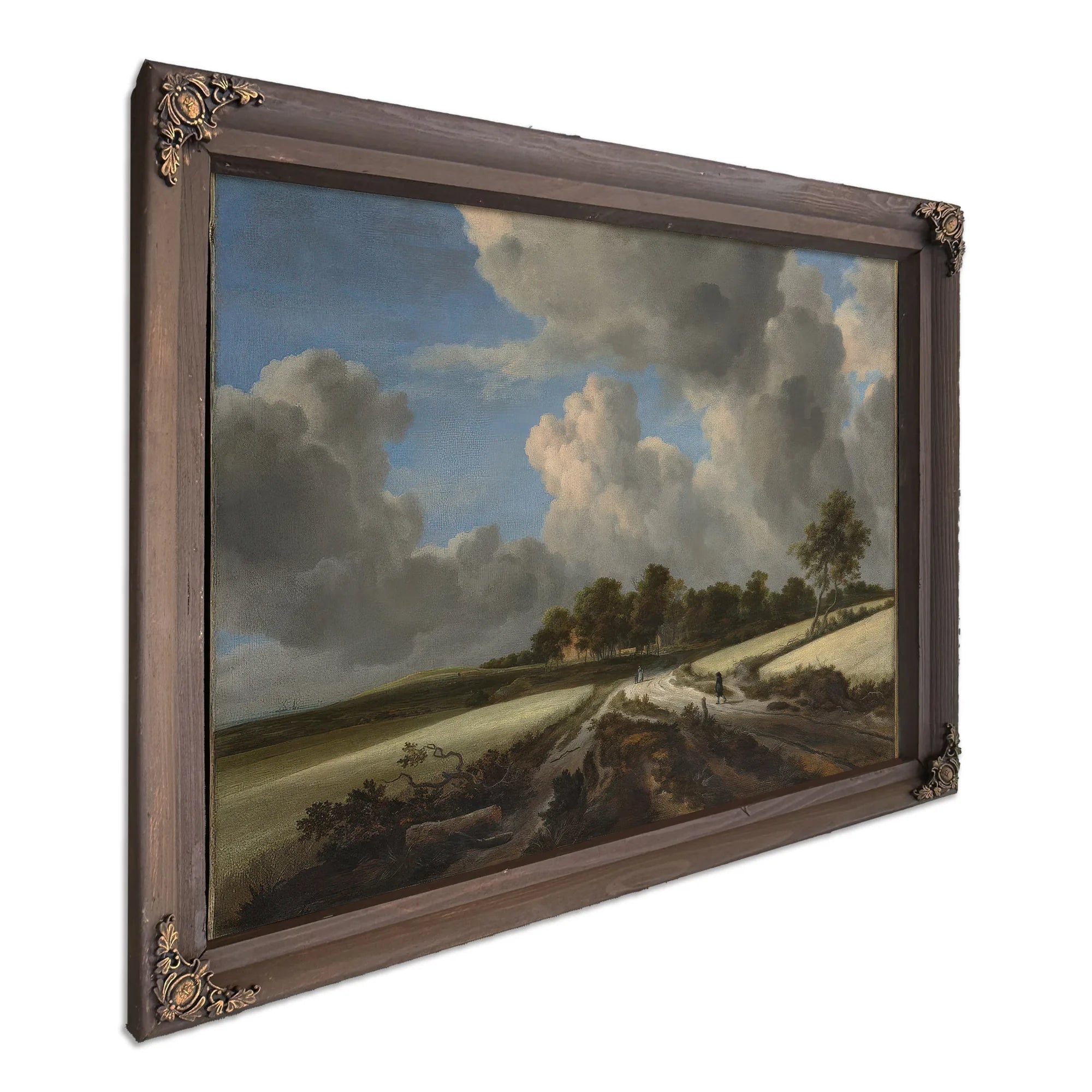 Wheat Fields By Jacob Van Rusdael Fine Art Print