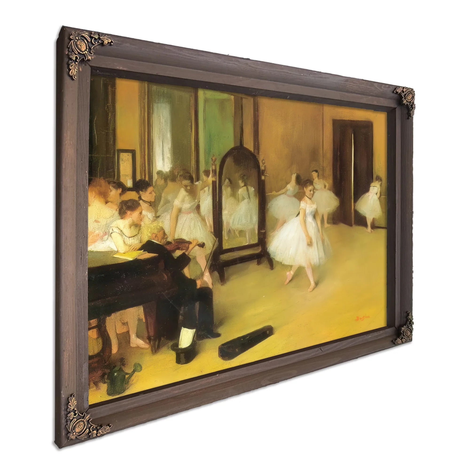Dance Class By Edgar Degas Fine Art Print