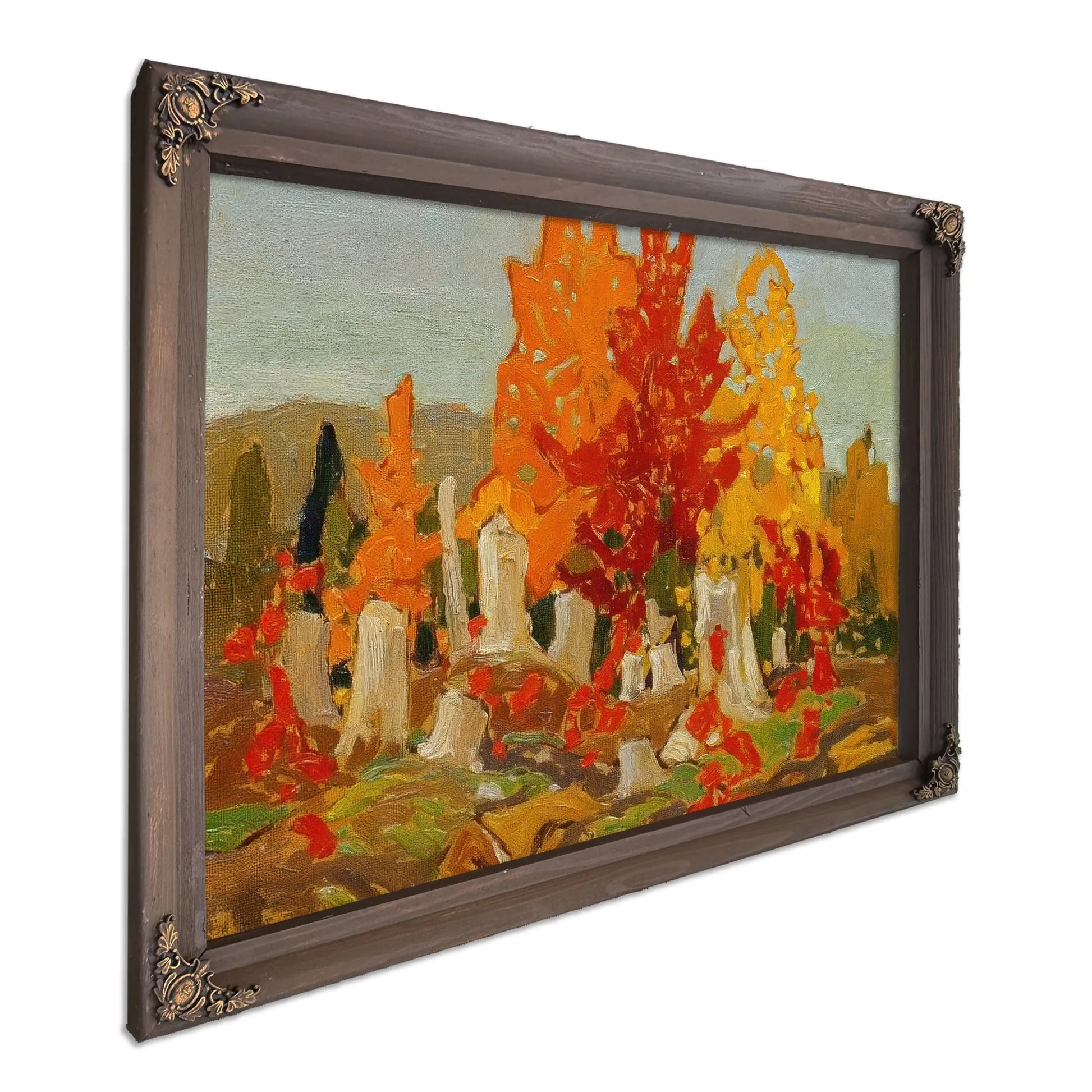 Red Maples By Frank Carmichael Fine Art Print