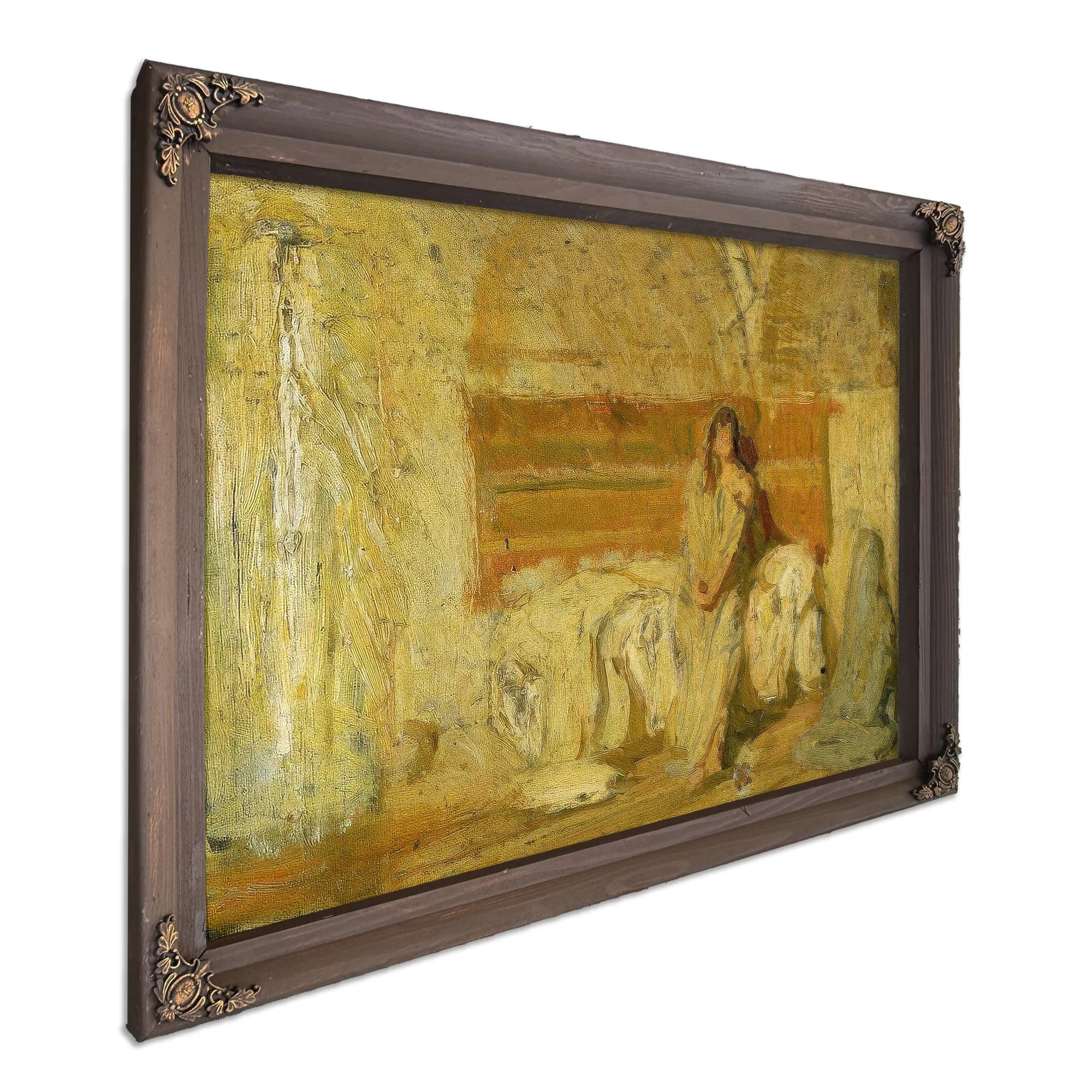Study For The Annunciation By Henry Ossawa Tanner Fine Art Print