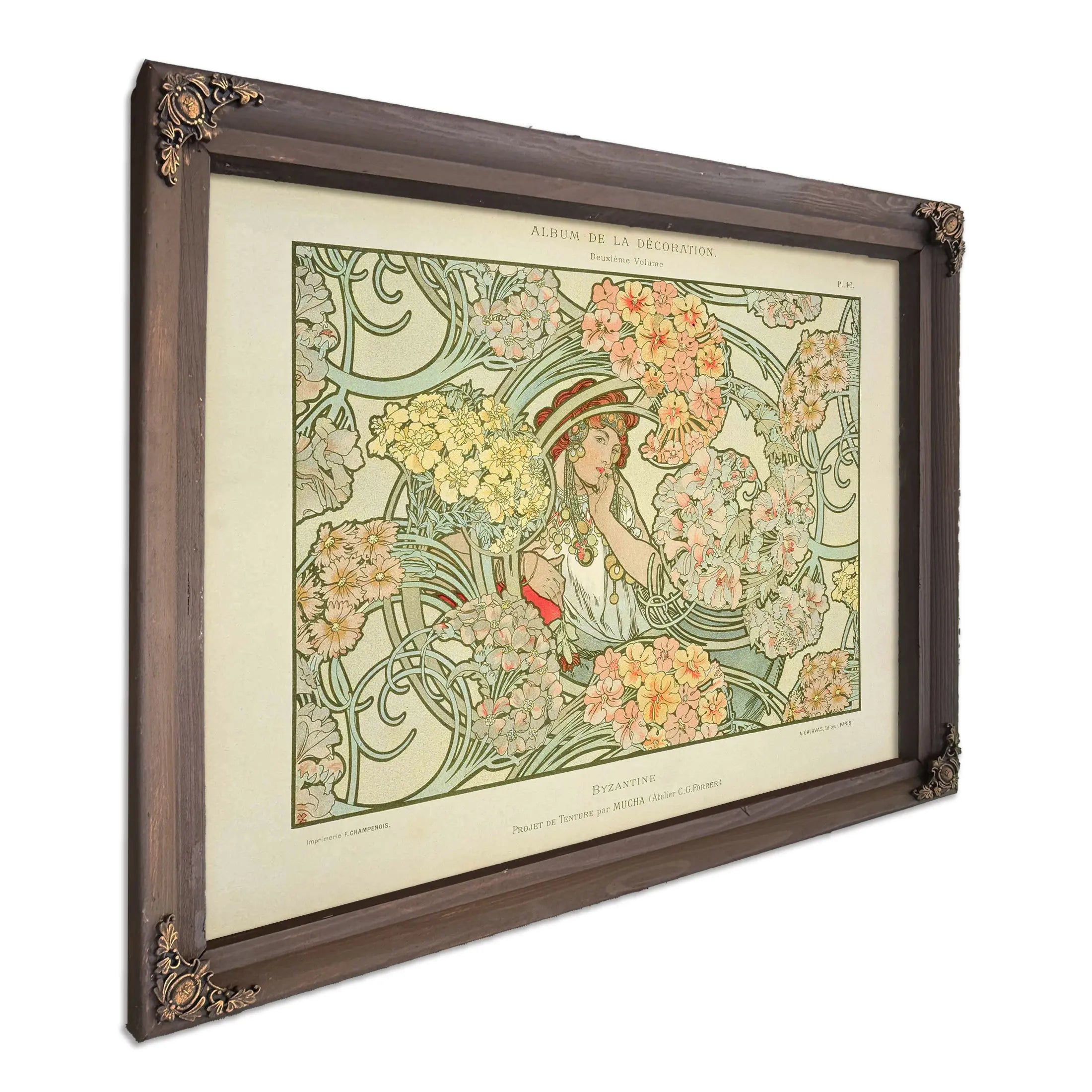 Byzantine by Alphonse Mucha