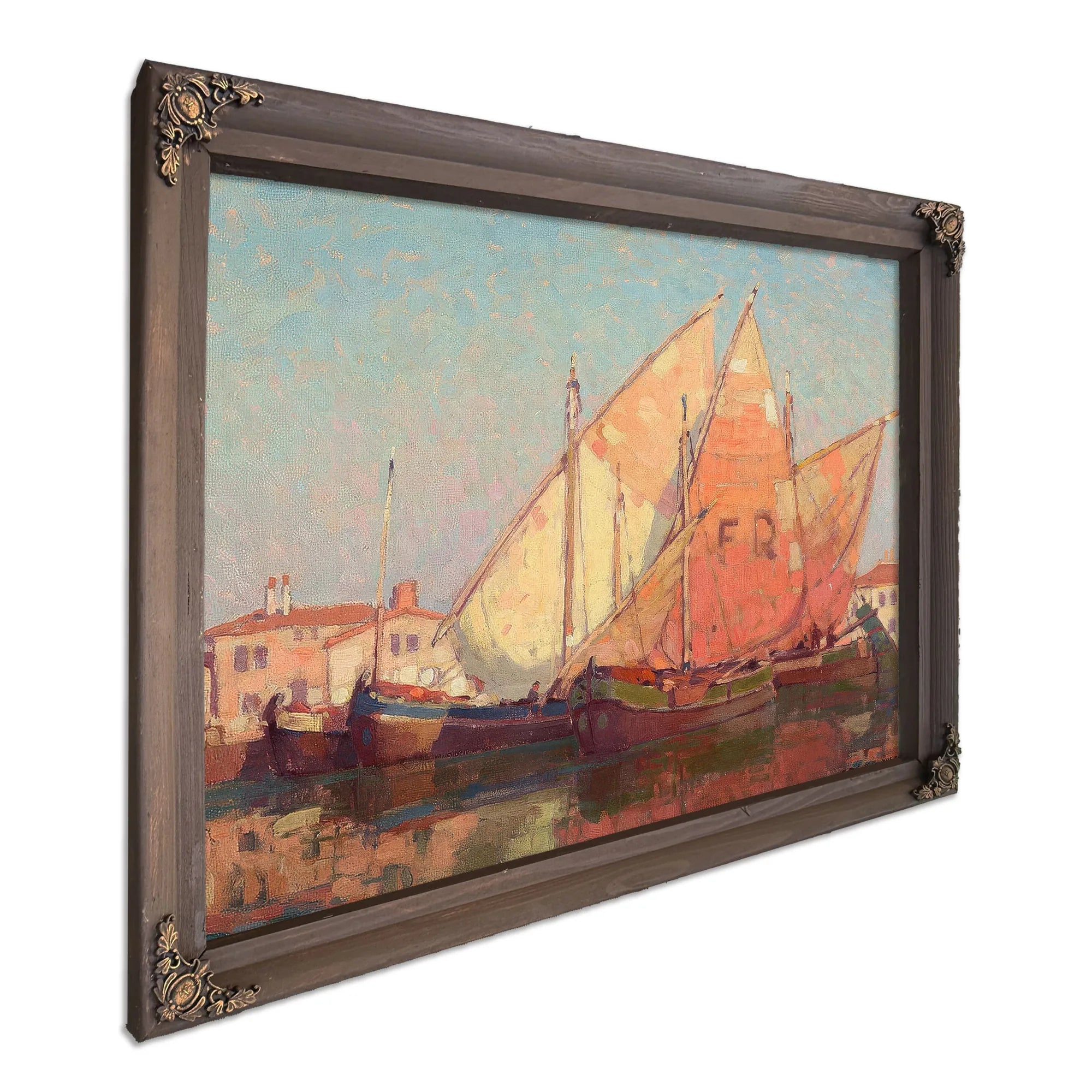 Chioggia Boats By Edgar Payne Fine Art Print