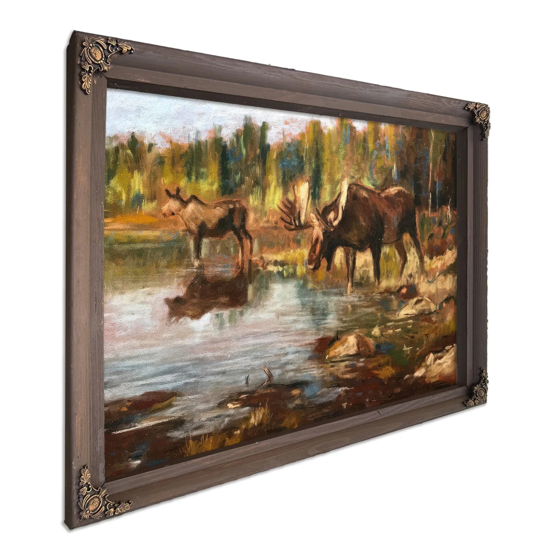 Feeding Time By Carl Rungius Fine Art Print