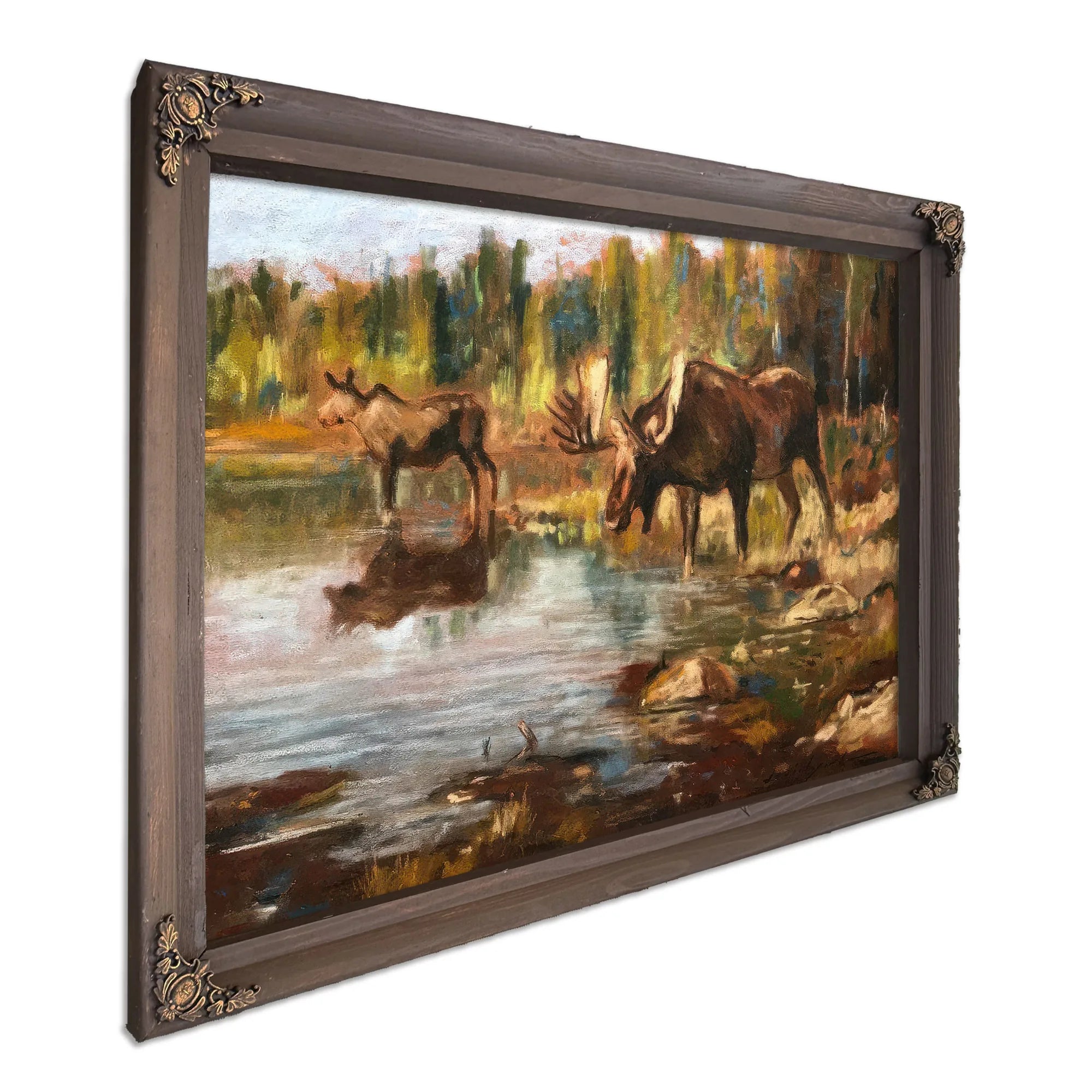 Feeding Time By Carl Rungius Fine Art Print