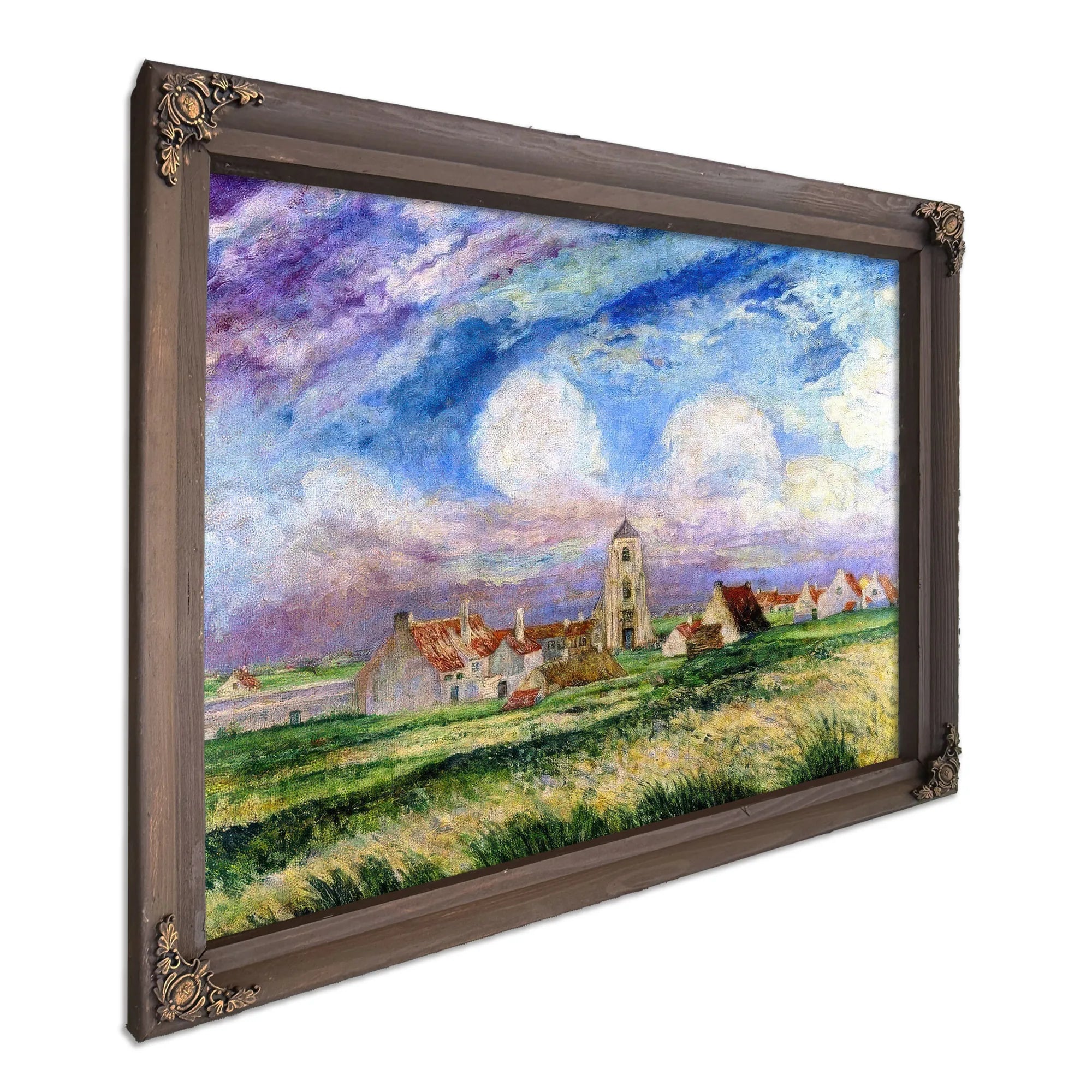 View Of Mariakerke By James Ensor Fine Art Print
