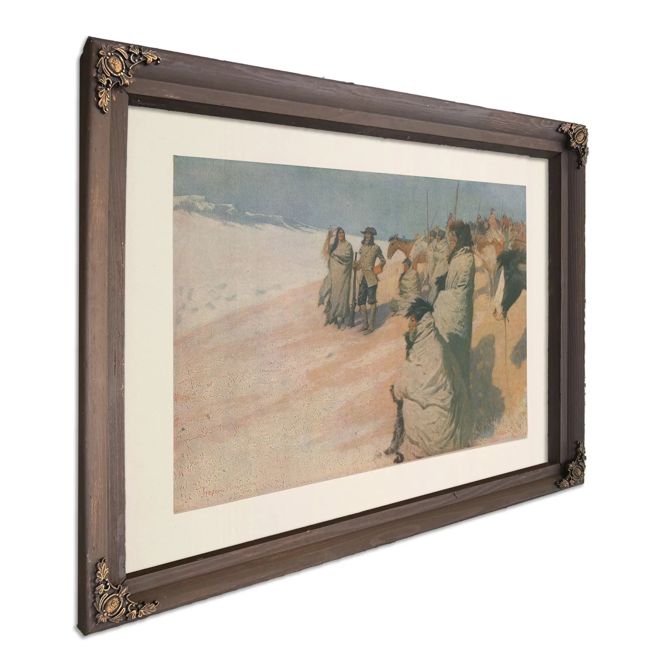 The Great Explorers Iv La Verendrye by Frederic Remington