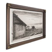 Aftenlandskab Fra Hellebaek by Carl Bloch