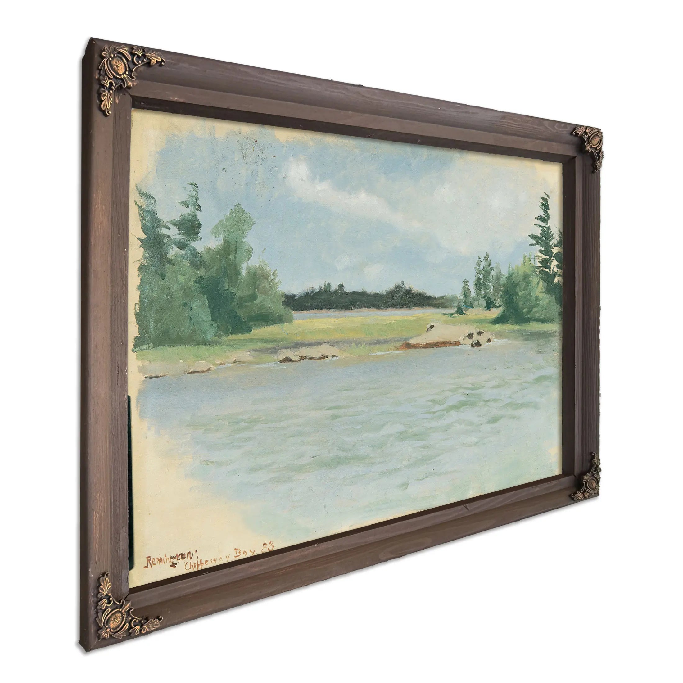 Chippewa Bay by Frederic Remington