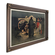 Night Camp Pub  by Frederic Remington
