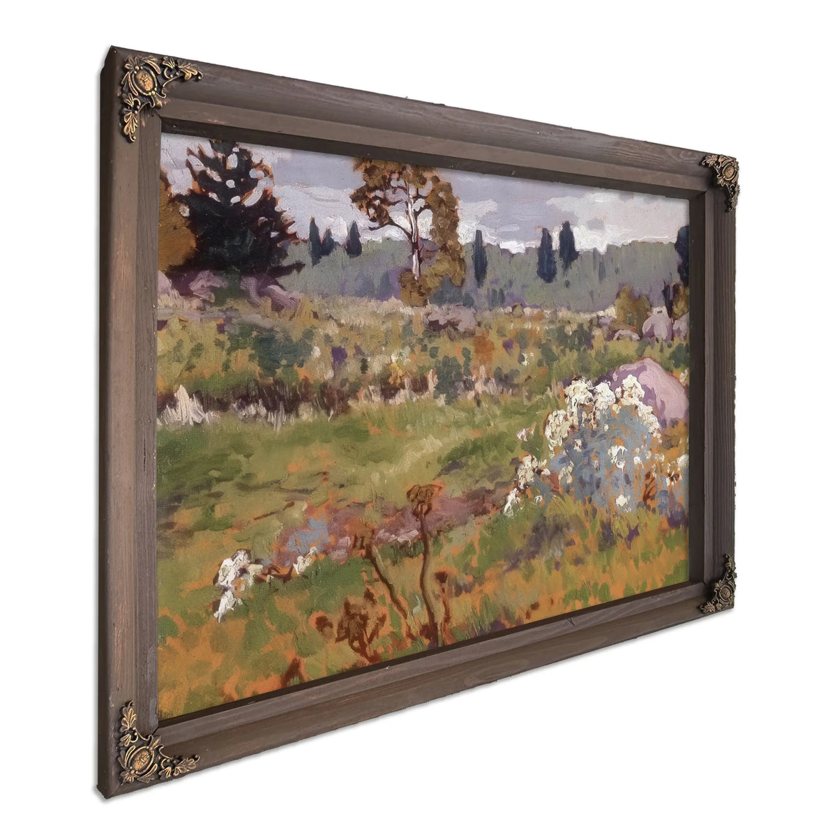 Near The Berry Patch By Frank Johnston Fine Art Print