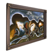 Tree Trunks By Arthur Dove Fine Art Print