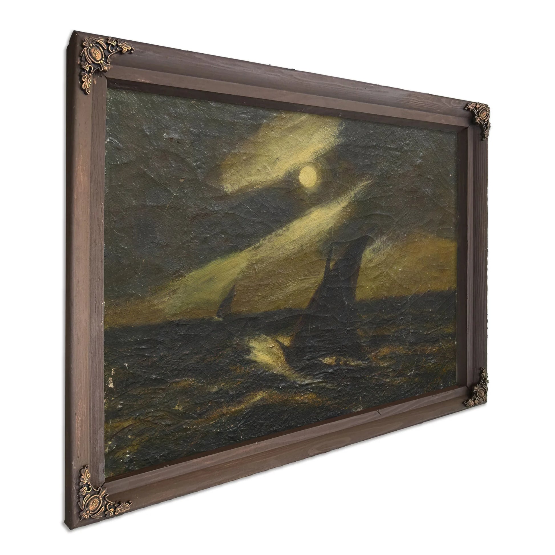 Sailboats In The Moonlight By Albert Pinkham Ryder Fine Art Print