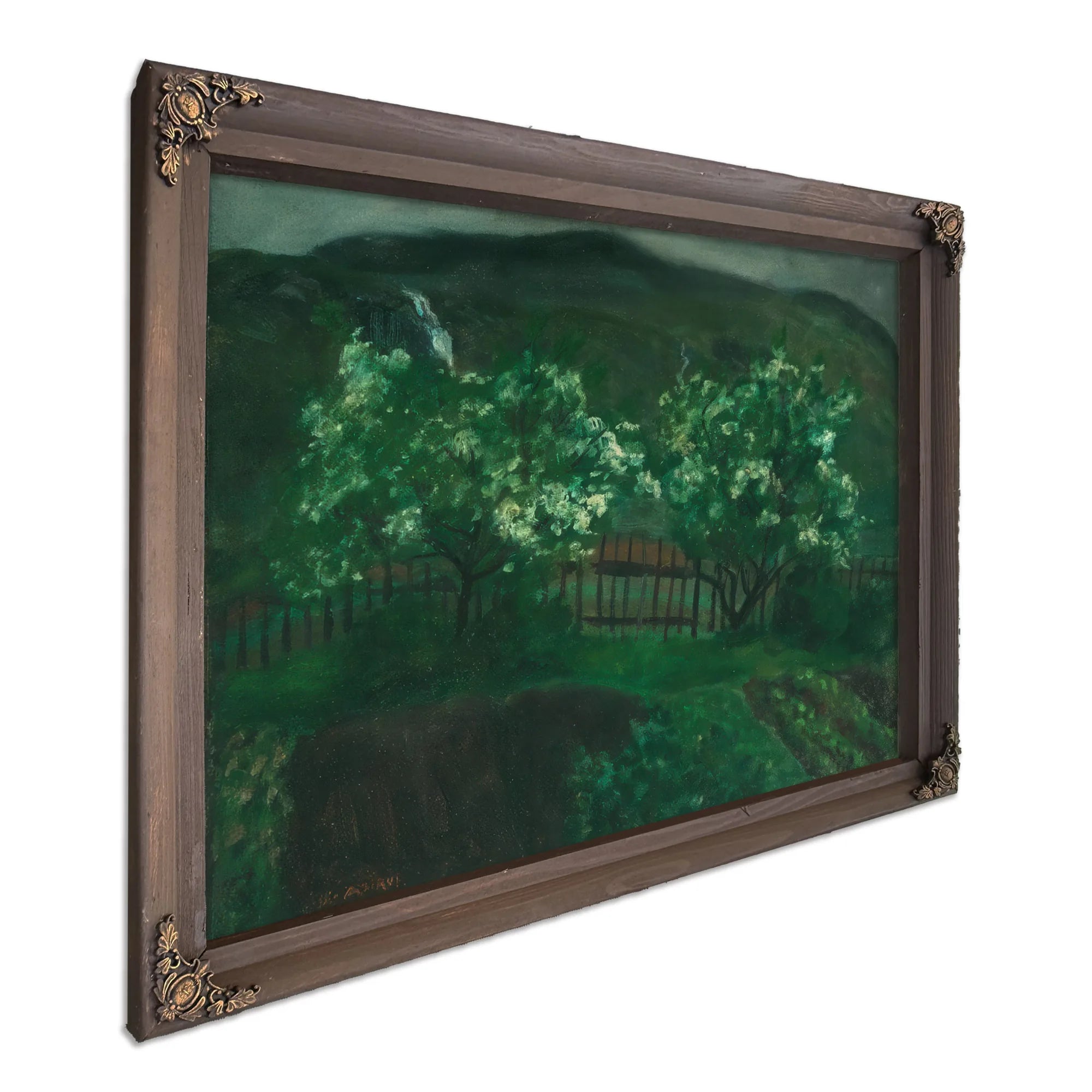Spring Rain And Cherries By Nicolai Astrup Fine Art Print