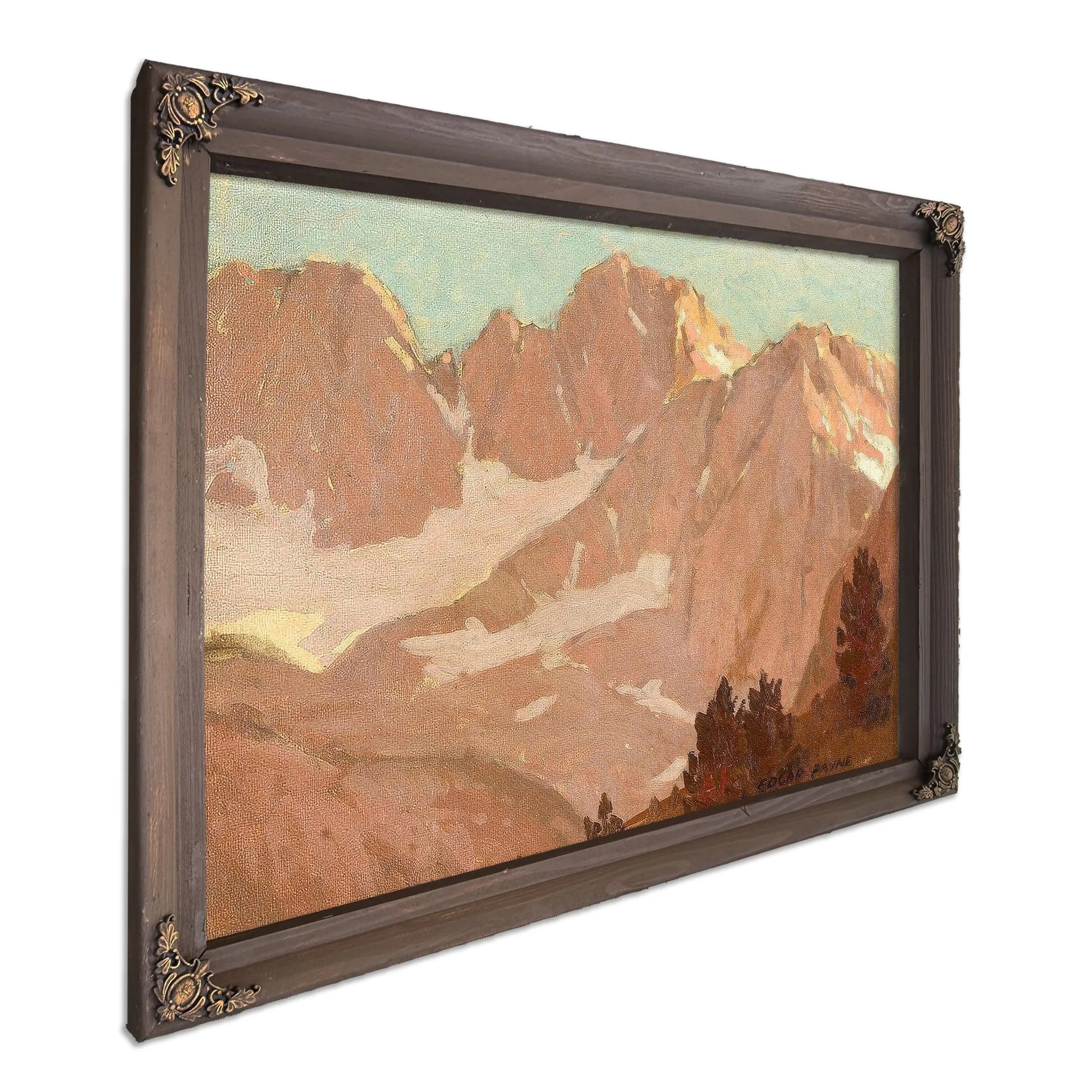 Sierras At Dawn By Edgar Payne Fine Art Print