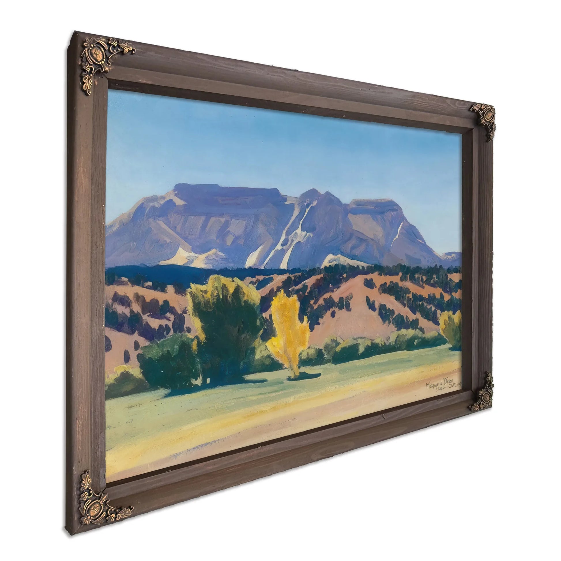 Shadow Side By Maynard Dixon Fine Art Print