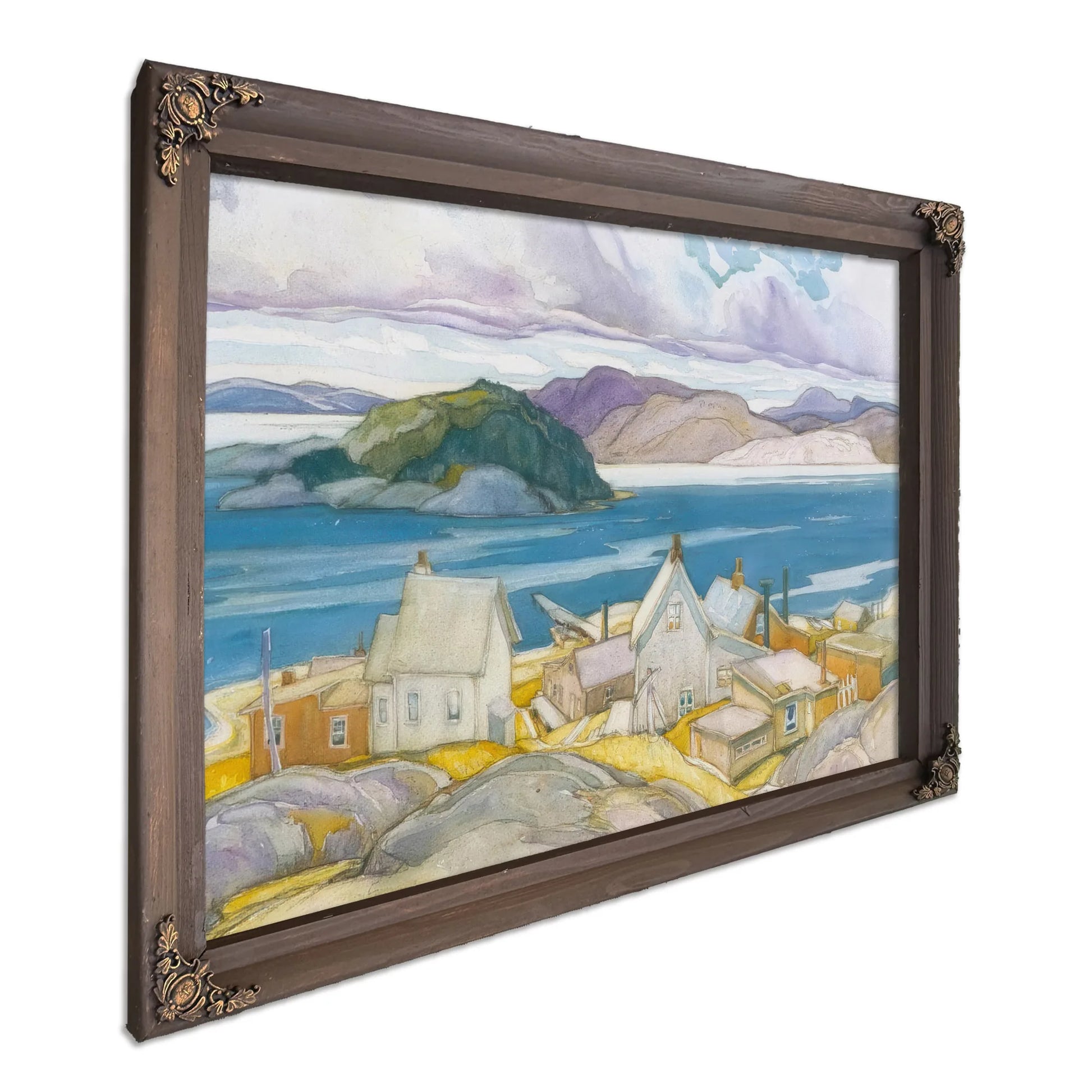 Jackfish Village By Frank Carmichael Fine Art Print